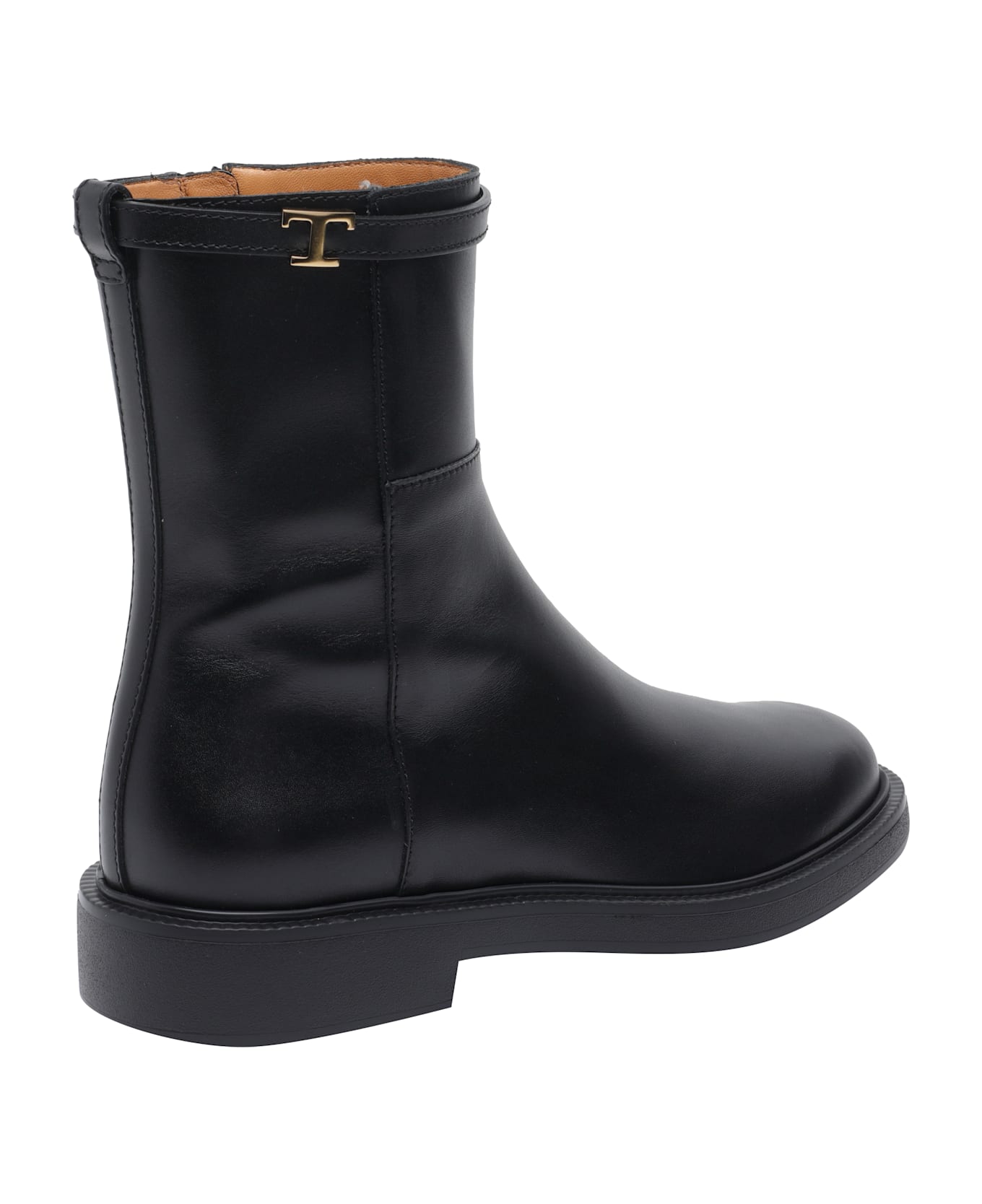 Tod
s Leather Booties - Black