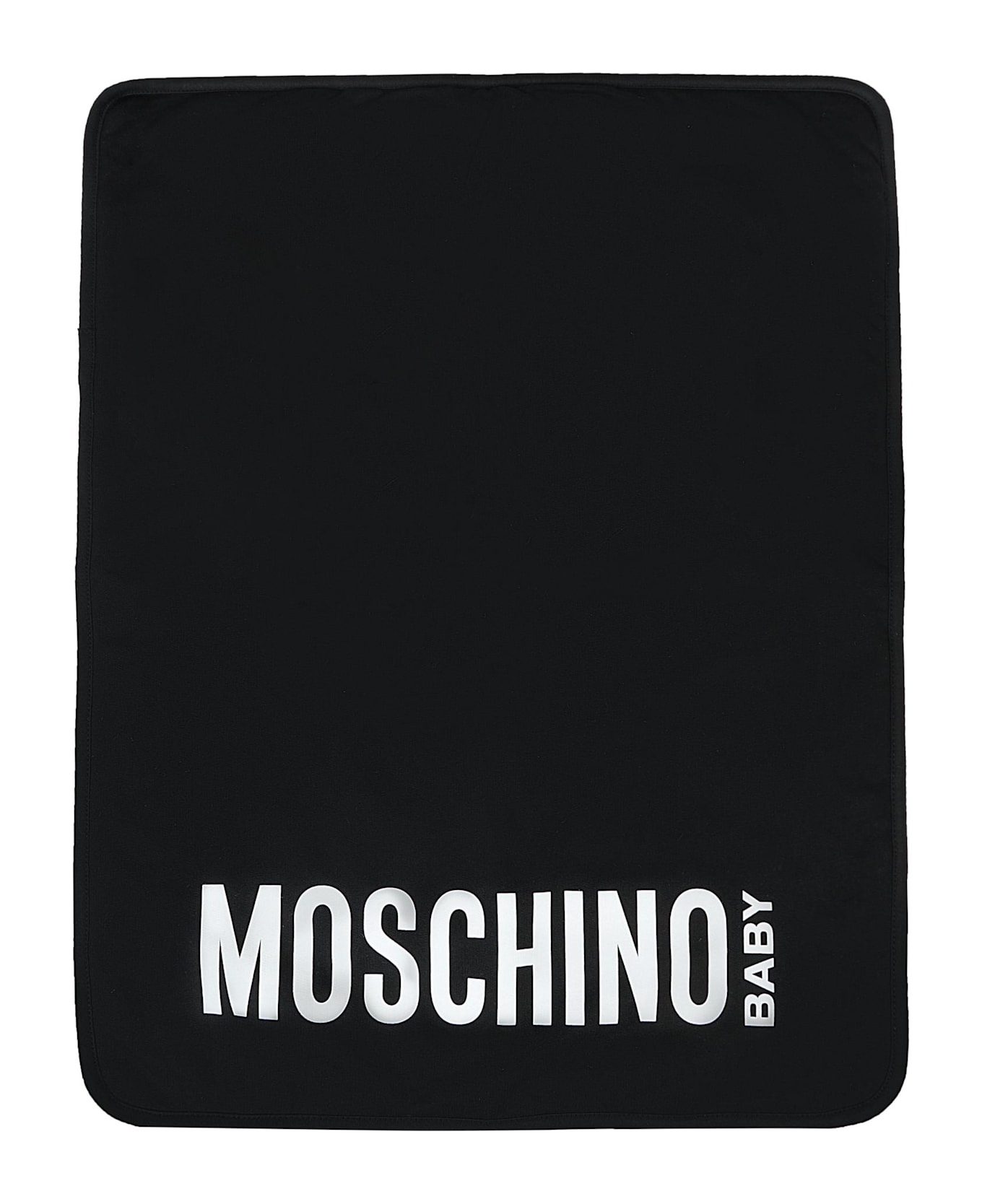 Moschino Black Changing Bag For Babykids With Teddy Bear - Black
