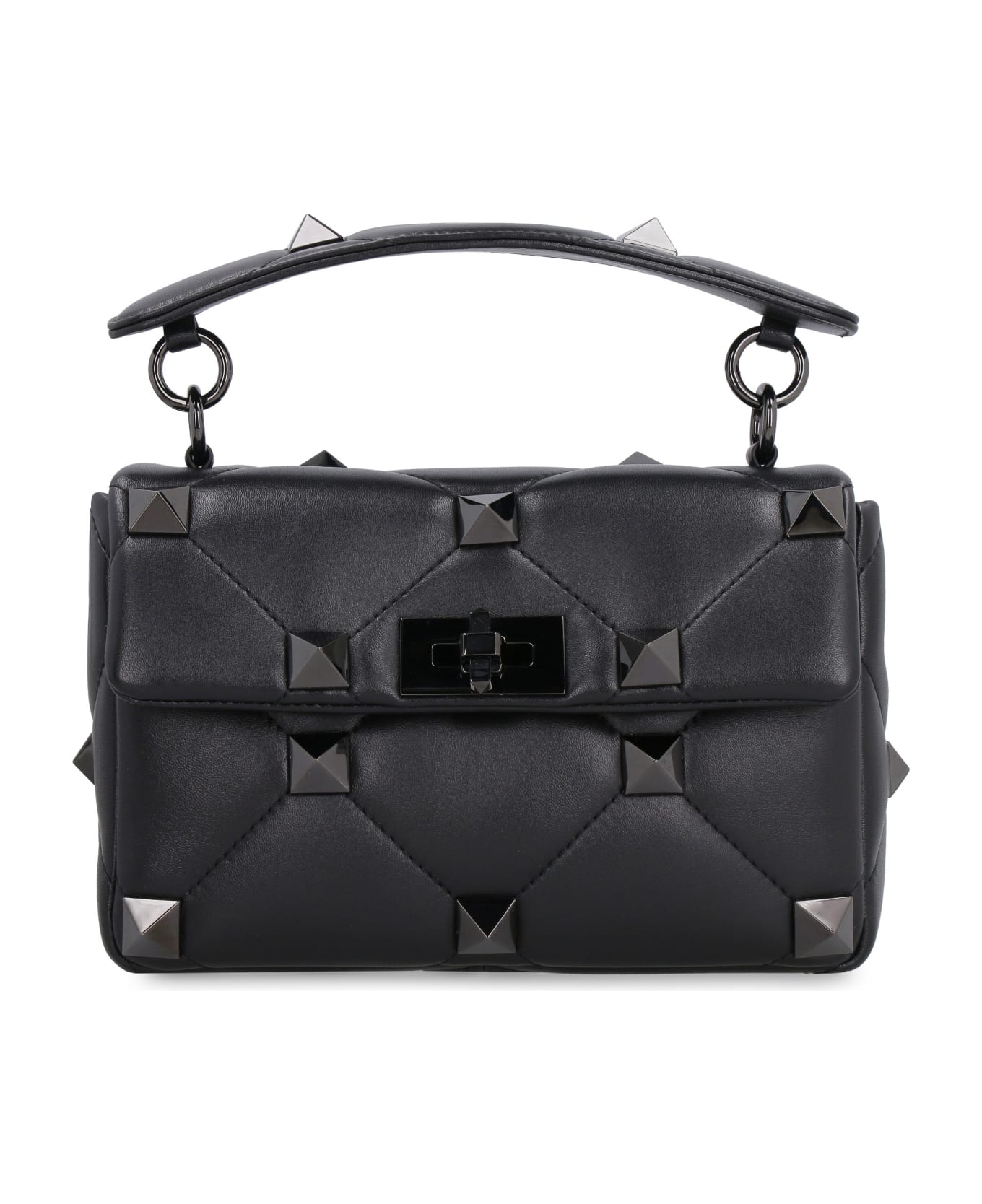 Valentino Garavani Roman Stud Leather Shoulder Bag