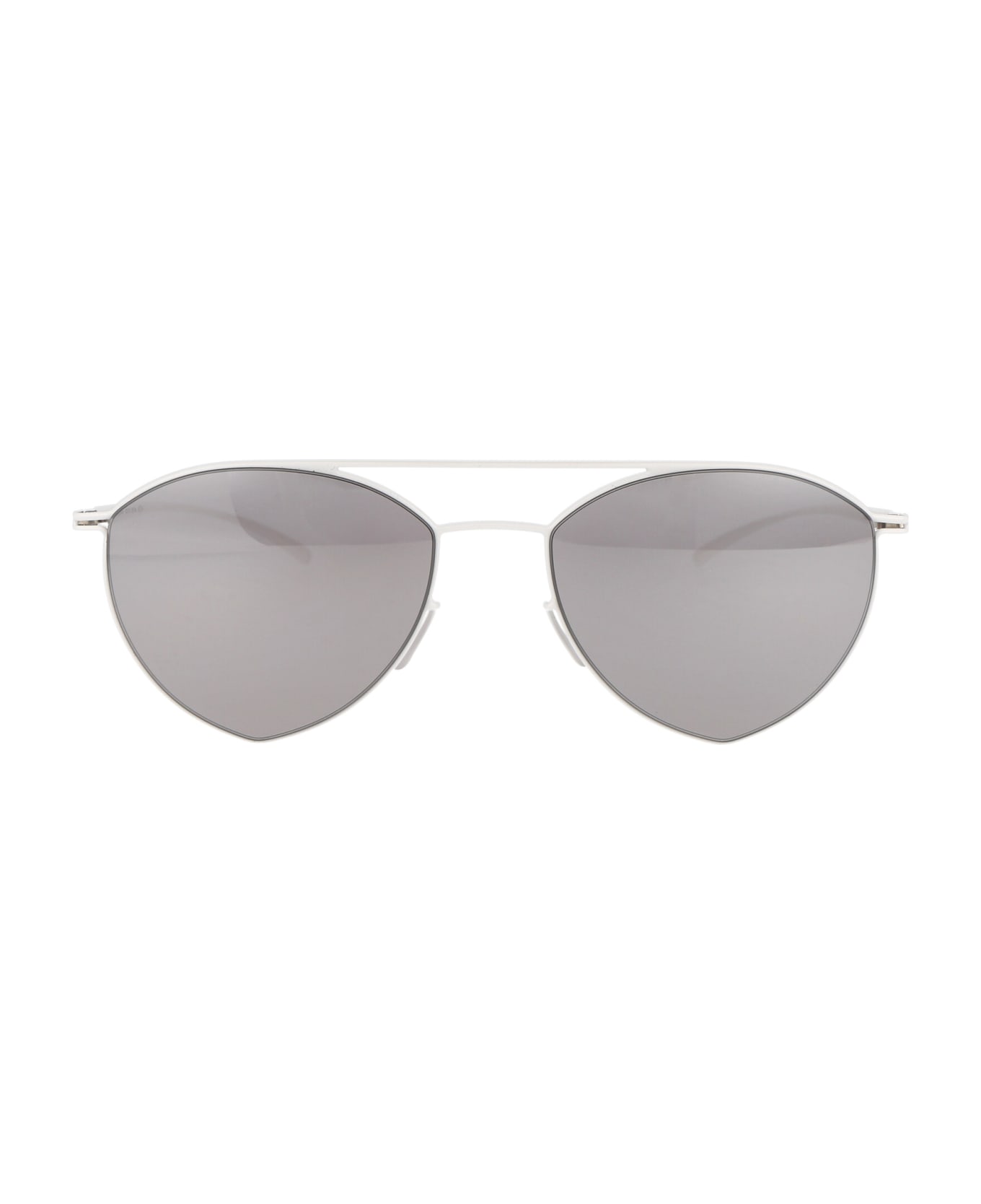 Mykita Mmesse010 Sunglasses - 333 E13 White Warm Grey Flash サングラス