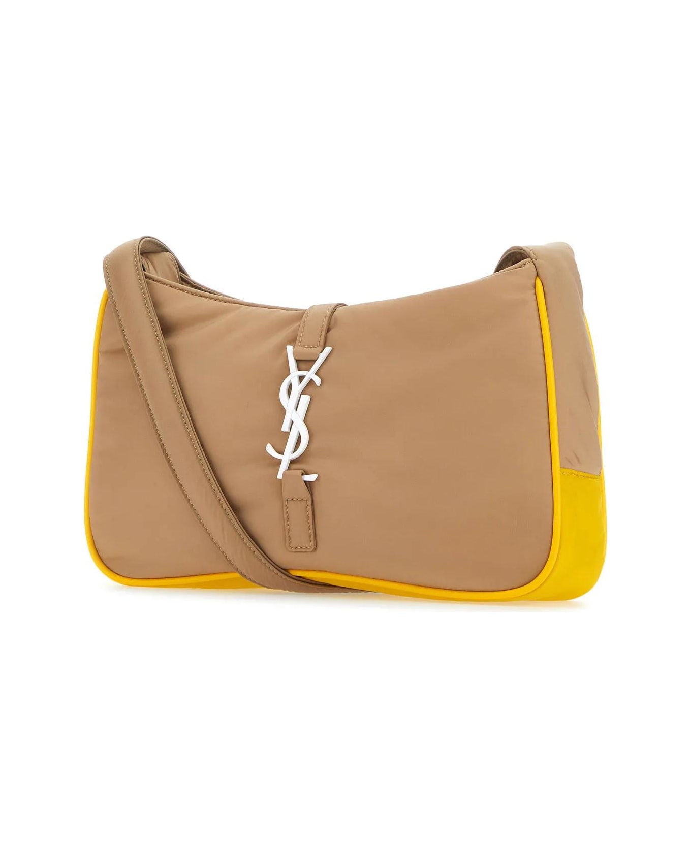 Saint Laurent Cappuccino Econyl® Le 5 à 7 Shoulder Bag - Multicolor