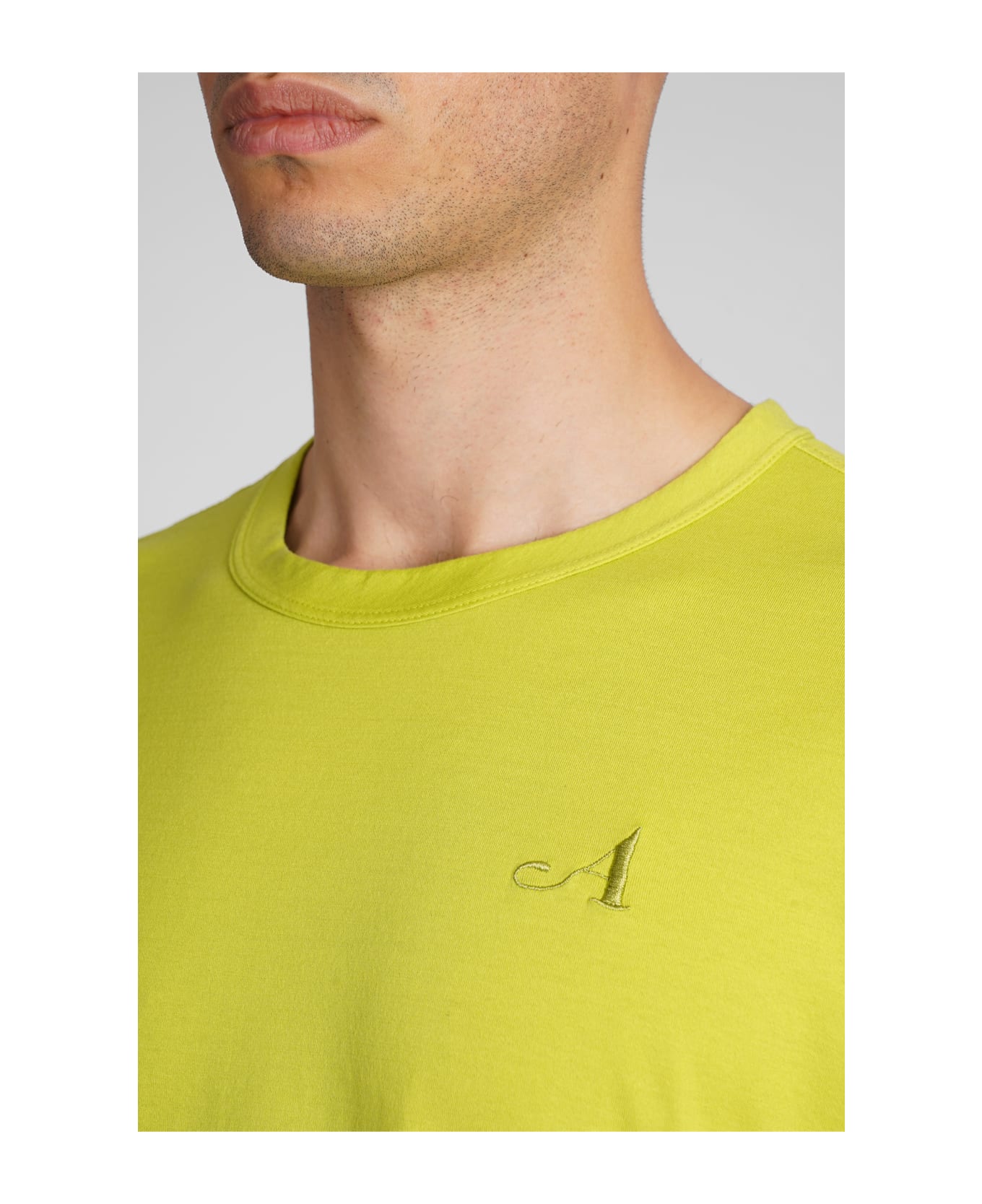 Ten C T-shirt In Green Cotton - green