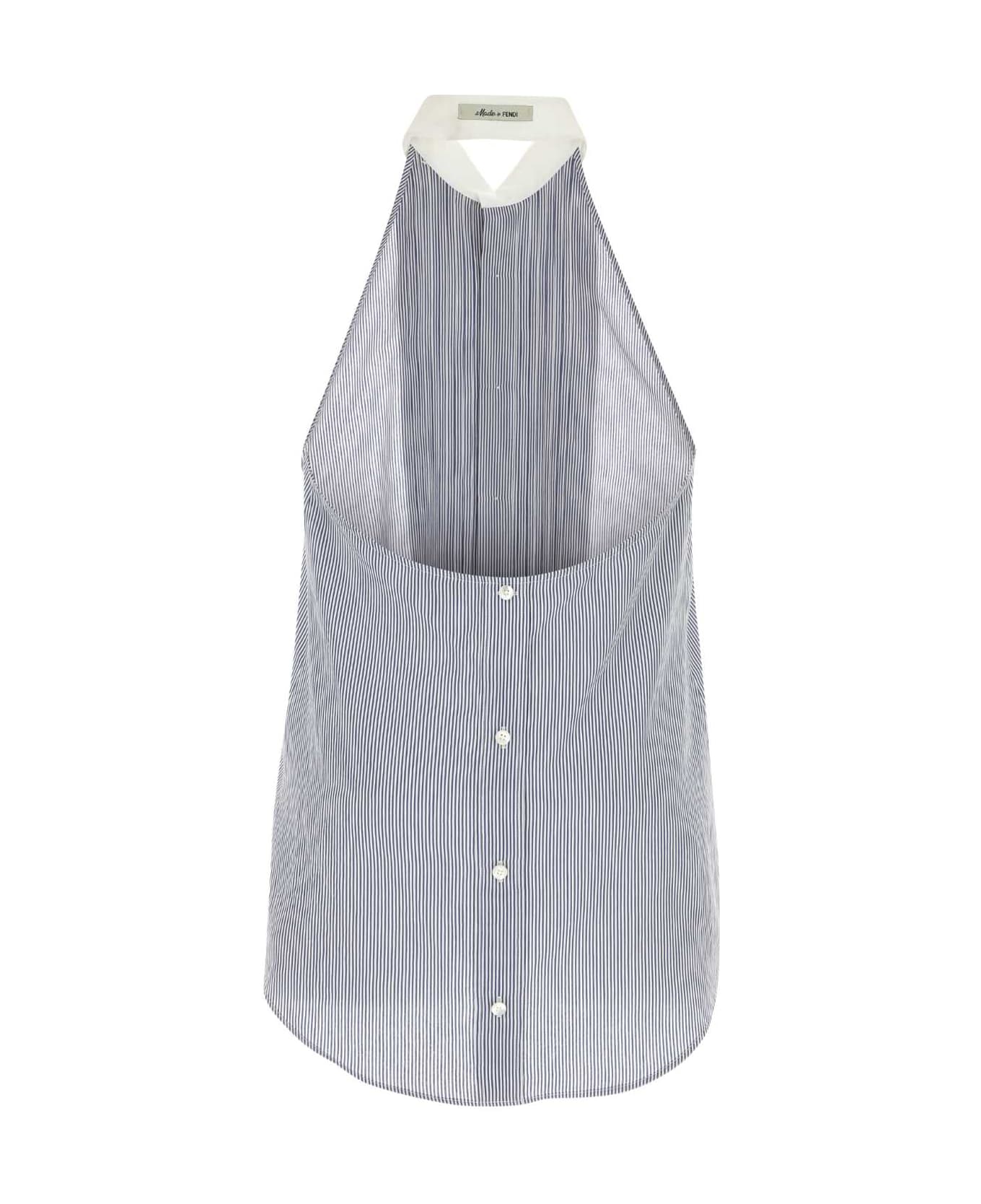 Fendi Embroidered Viscose Blend Shirt - MULTICOLOR シャツ