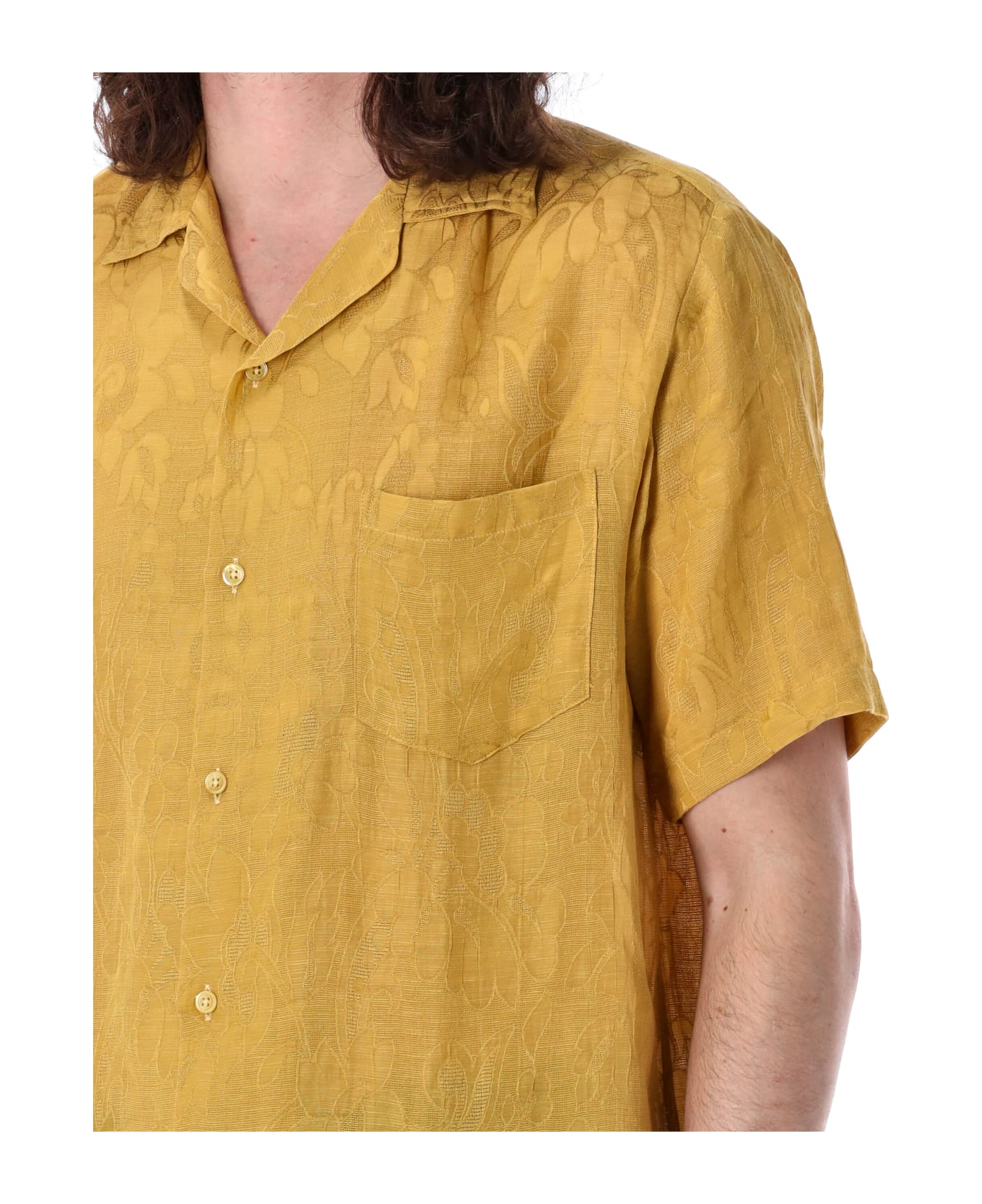 CMMN SWDN Duncan Shirt - GOLD シャツ