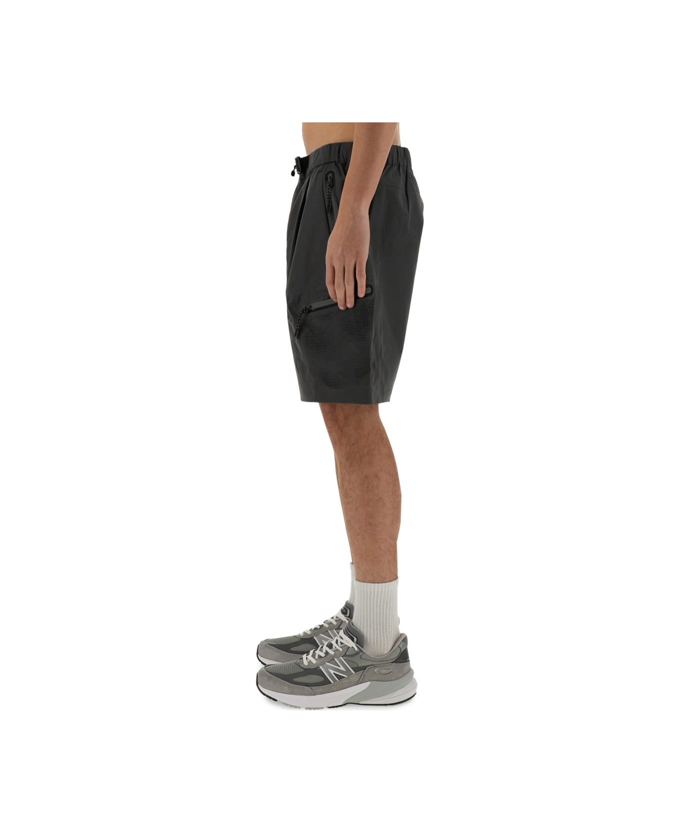 Alpha Industries Short Laser Cut - GREY
