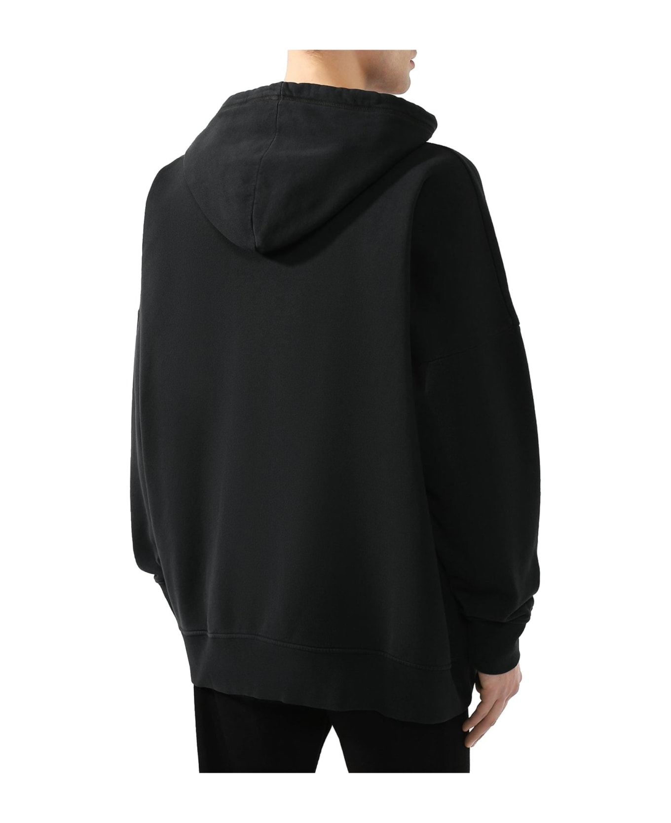Dsquared2 Logo Hooded Sweatshirt - Black