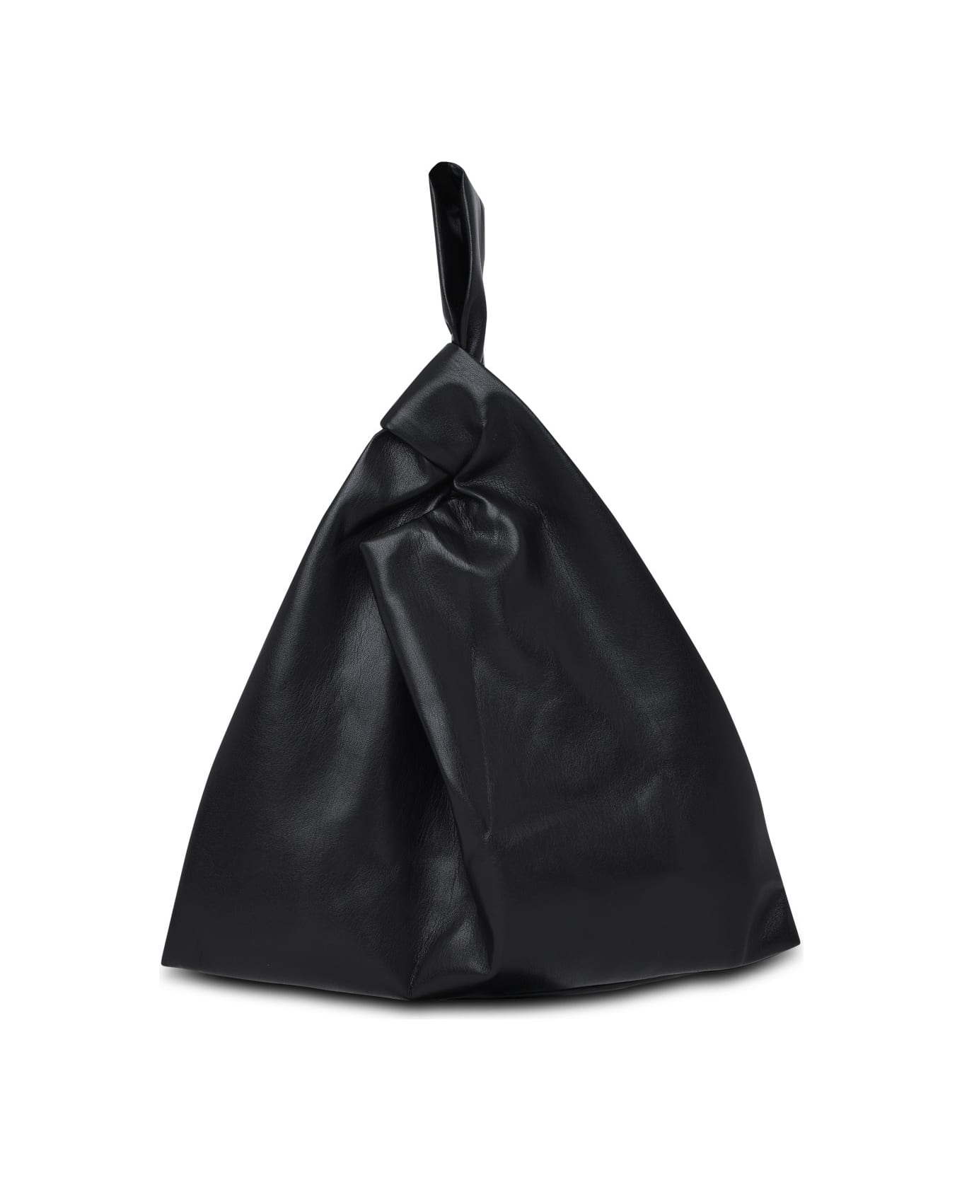 Nanushka Black Vegan Leather Jen Bag - Black