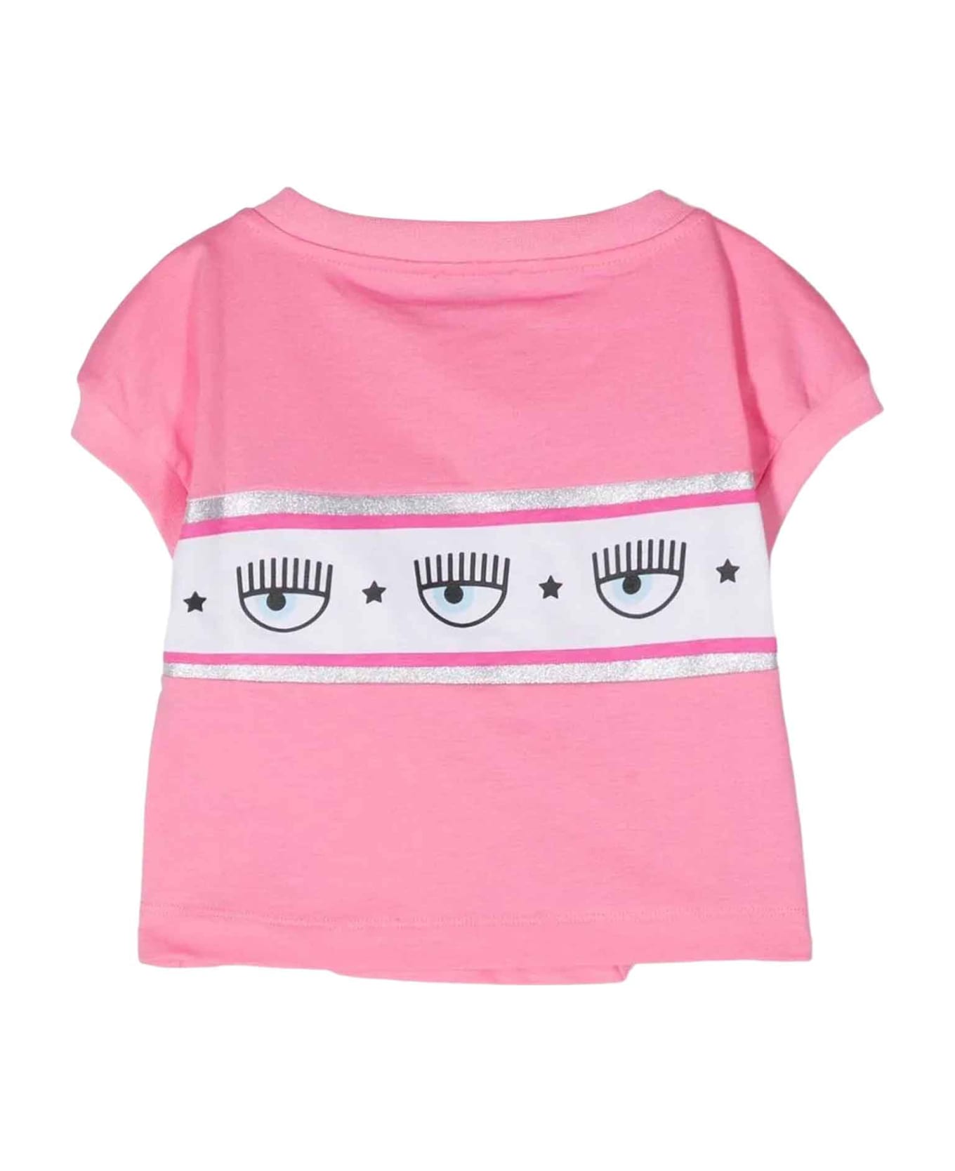 Chiara Ferragni Pink T-shirt Girl Tシャツ＆ポロシャツ