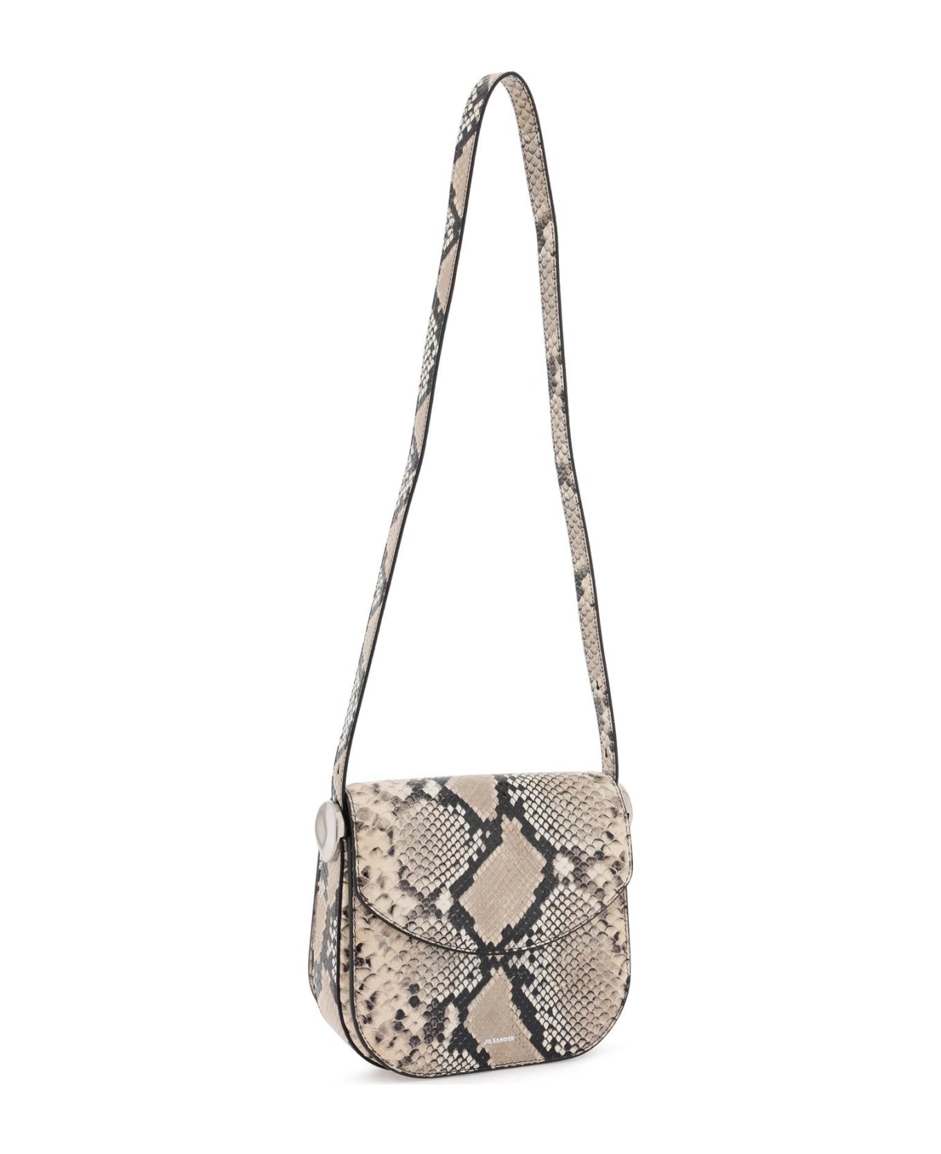 ◆Jil Sander◆ジルサンダー python leather coin shoulder bag Jil Sander Python Leather Coin Shoulder Bag With Textured
