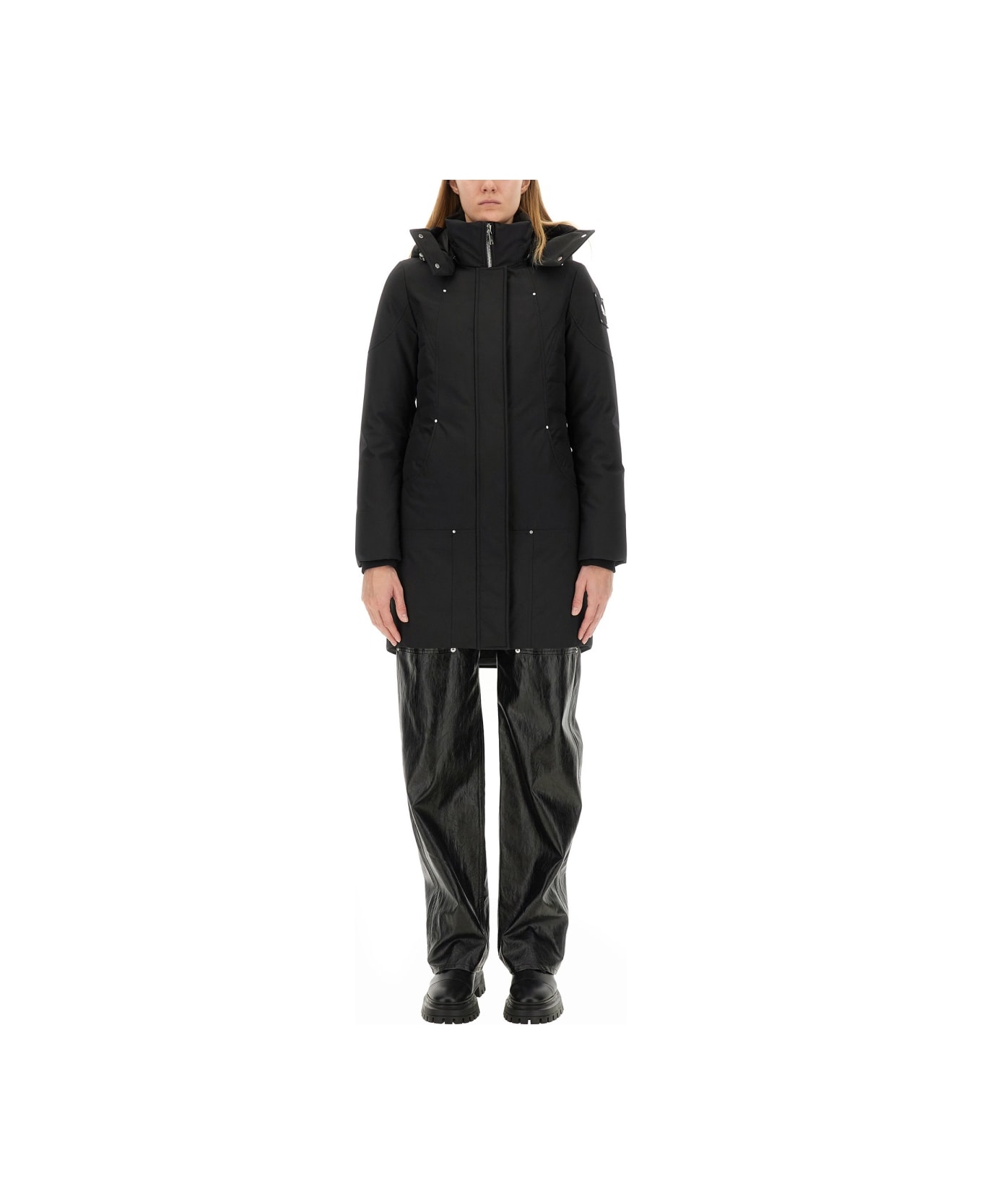 Moose Knuckles Parka "cloud" - BLACK