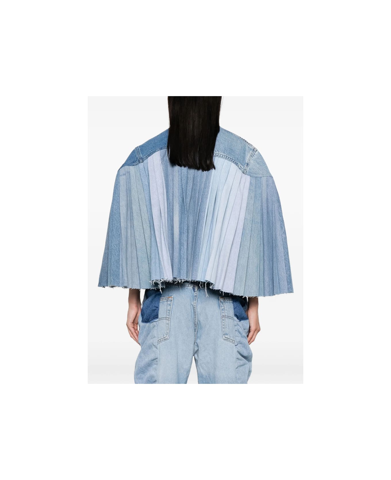 E.L.V. DENIM Outerwear - BLUE