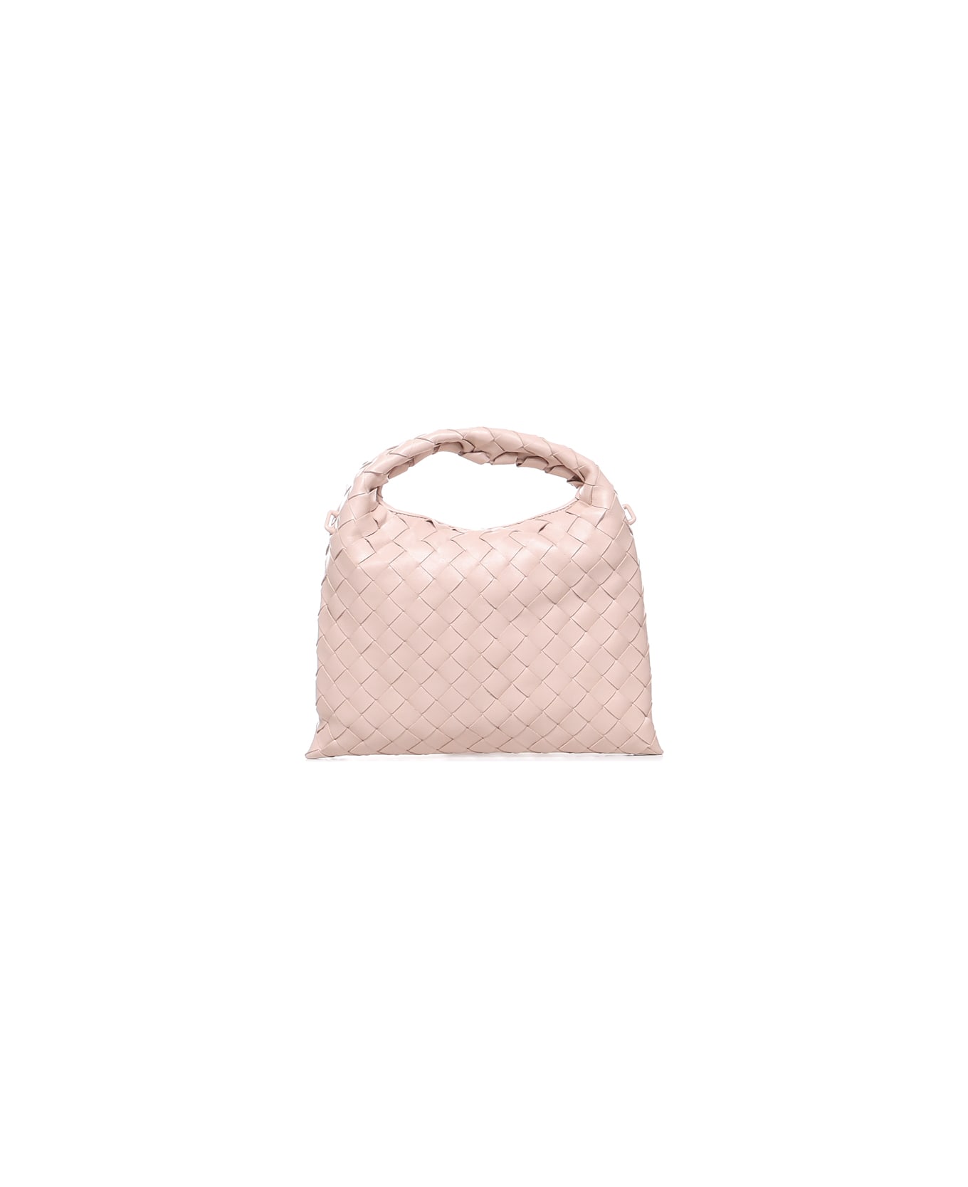 Bottega Veneta Mini Hop Bag In Calfskin - PETALE M BRASS