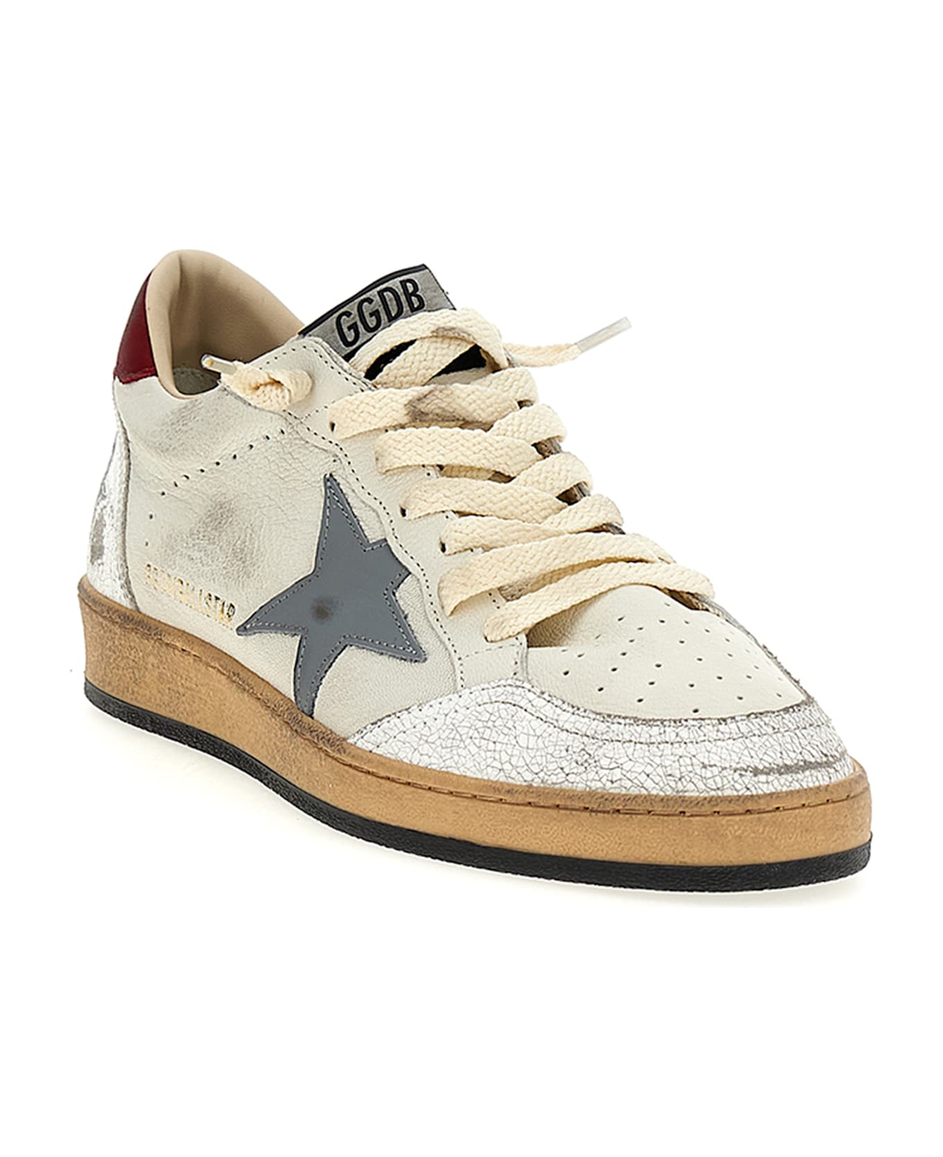 Golden Goose 'ball Star' Sneakers - Red