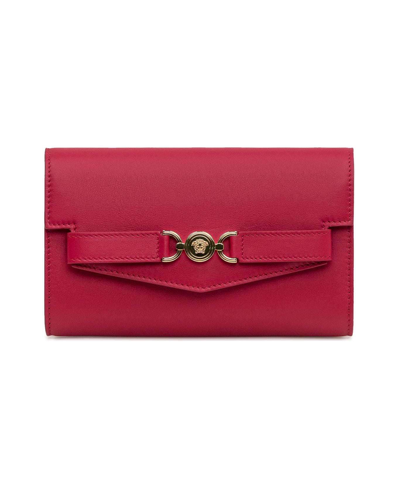 Versace Shoulder Bag Medusa '95 - LIPSTICK RED-VERSACE GOLD