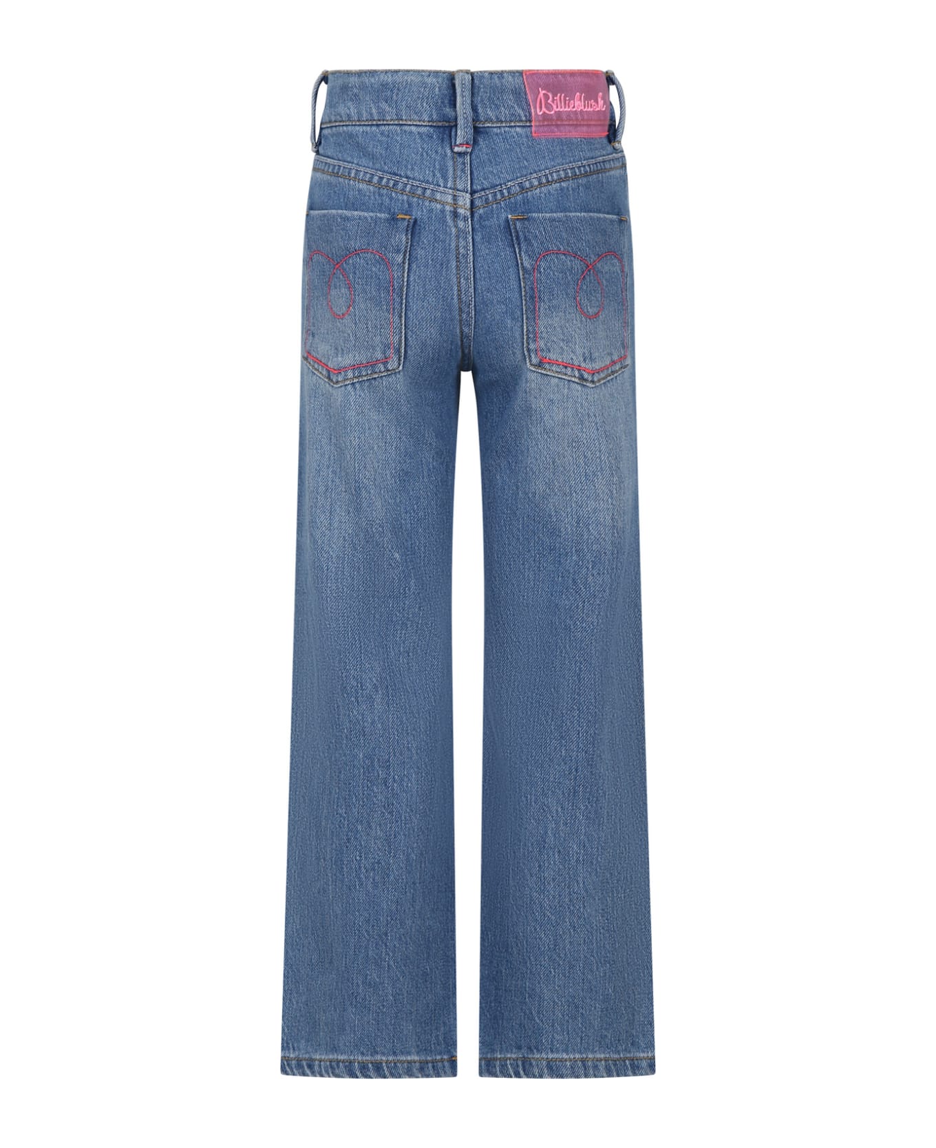 Billieblush Denim Jeans For Girls With Studs - Denim