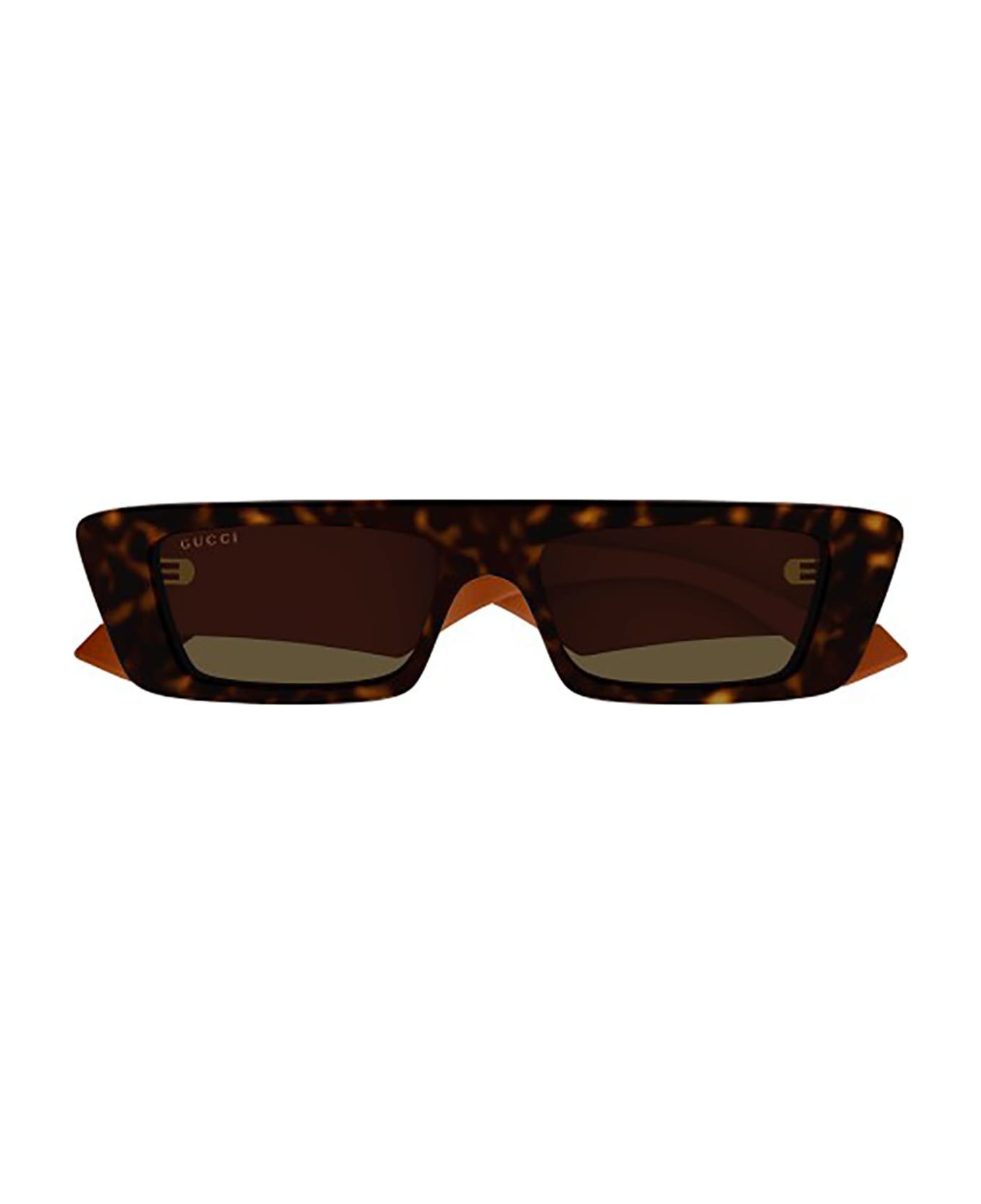 Gucci Eyewear GG1331S Sunglasses - Havana Orange Brown
