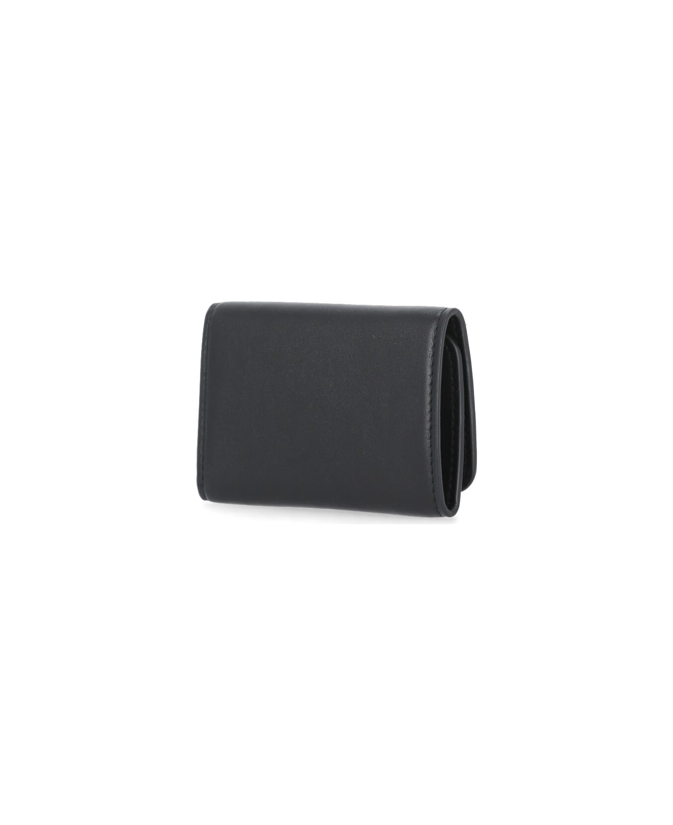 Maison Margiela Leather Wallet - Black 財布