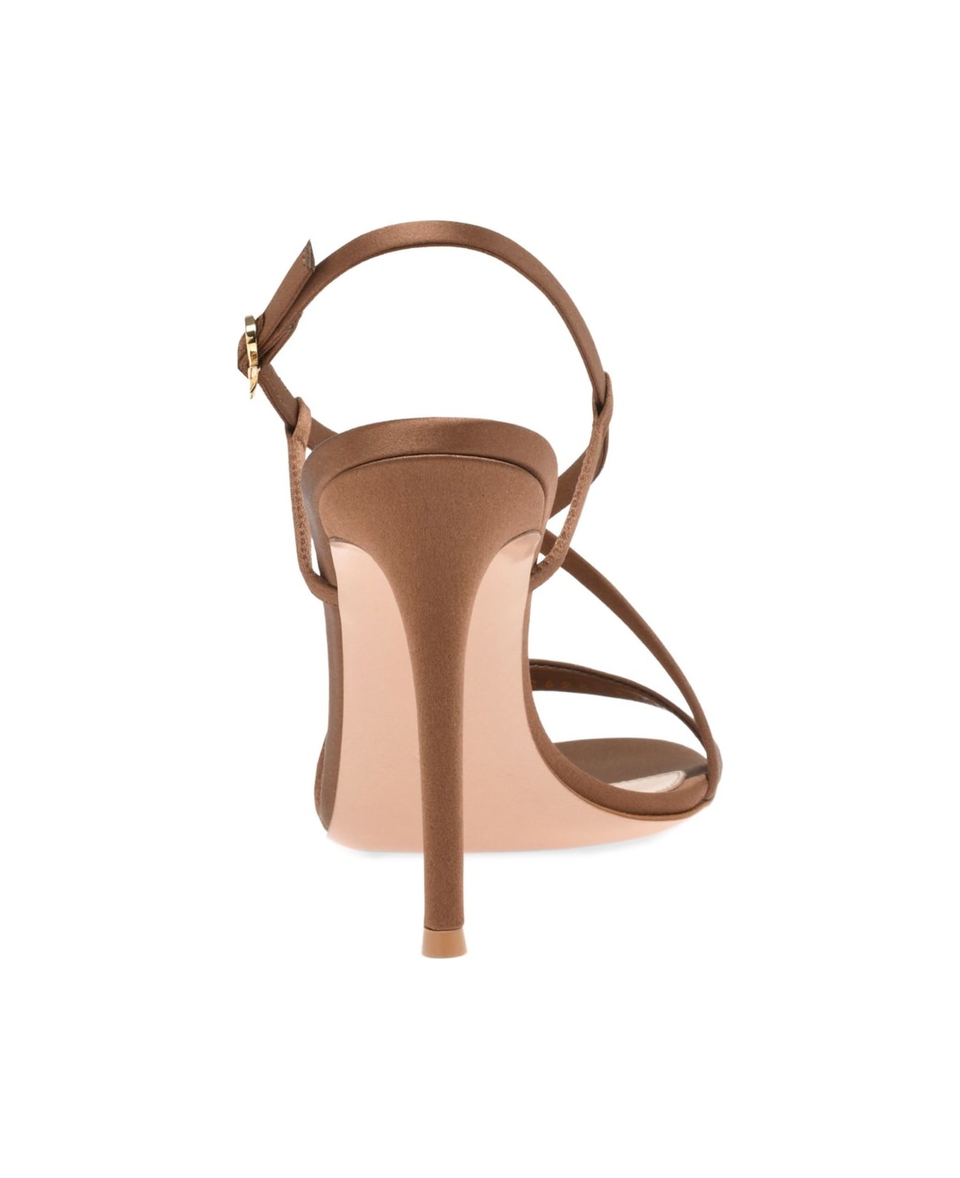 Gianvito Rossi Larisse Heel Sandals - Leather Brown
