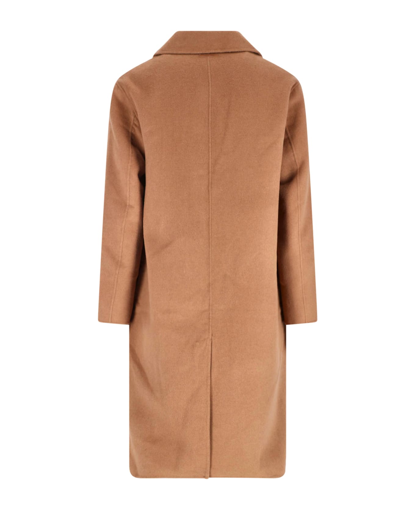 Calvin Klein Single-breasted Coat - Brown