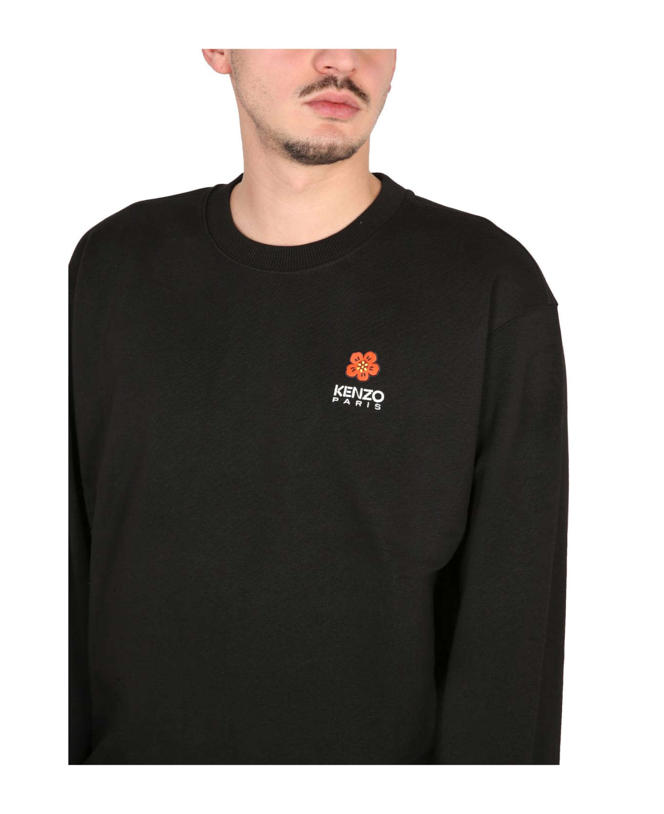 Kenzo Sweatshirt With Logo - J Noir