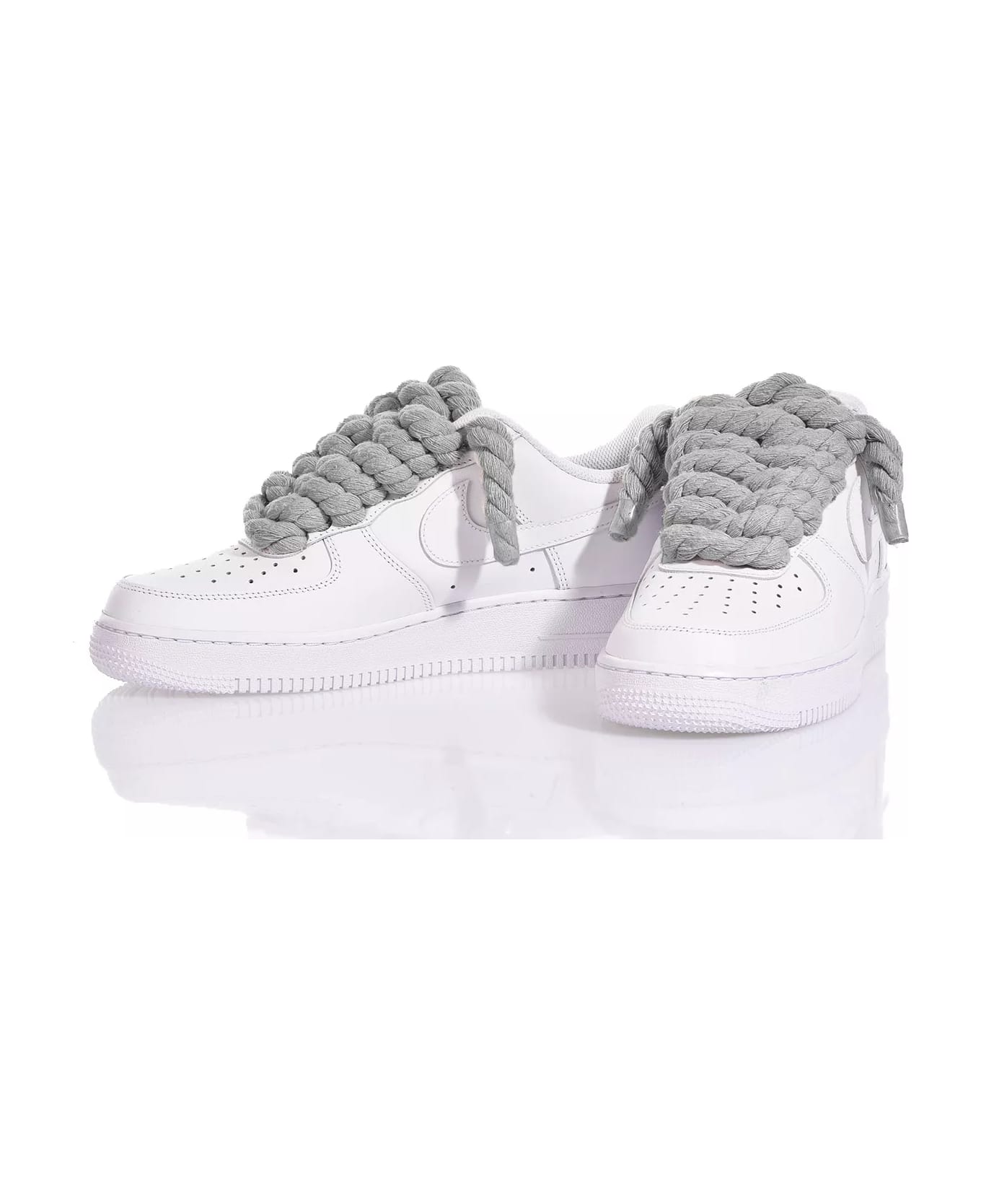 Mimanera Nike Air Force 1 Boom Laces Grey