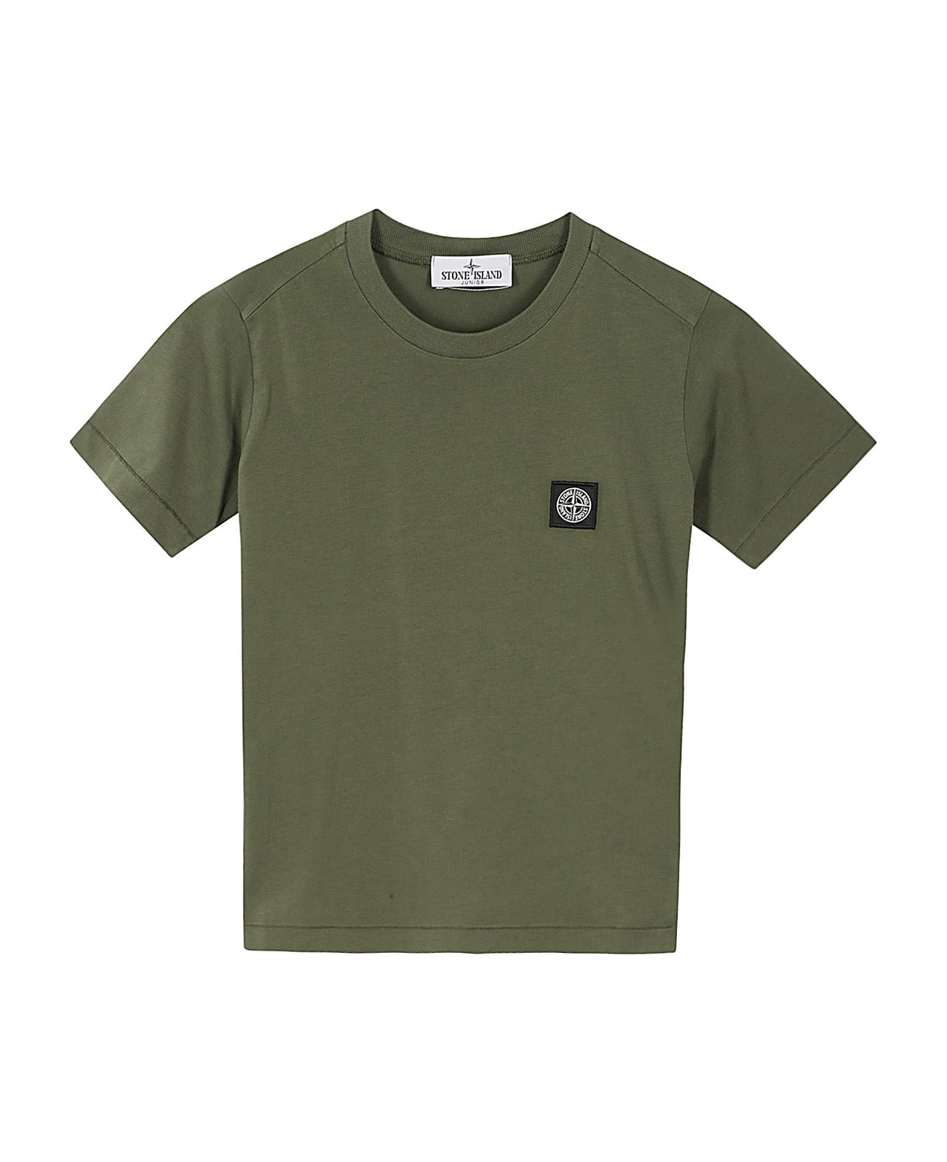 Stone Island Junior T Shirt - Olive