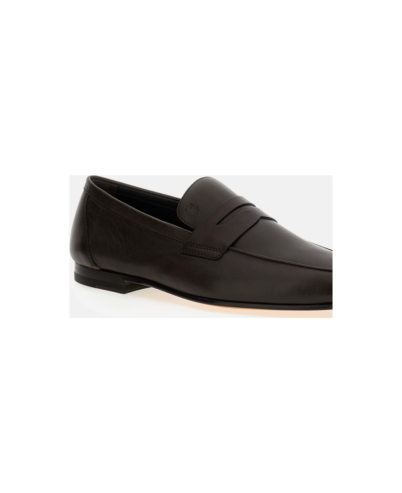Tod's Leather Loafers - Brown