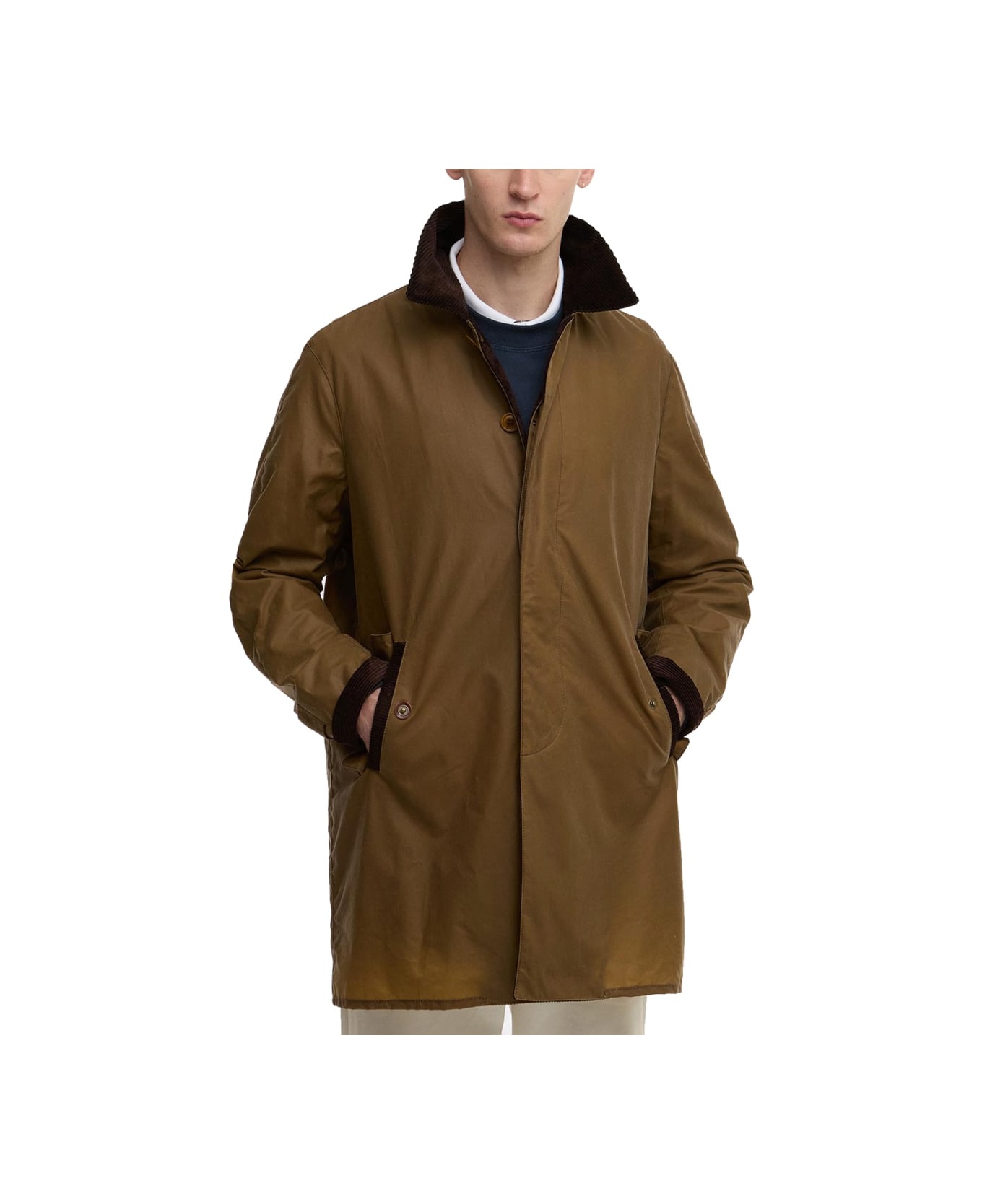 Baracuta X Barbour Coat - BROWN