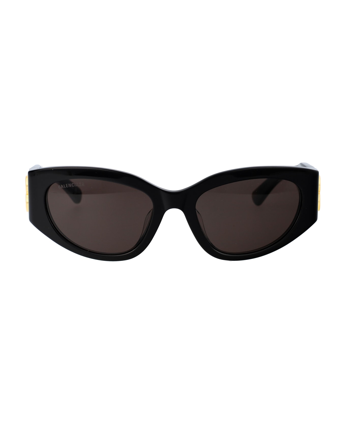 Balenciaga Eyewear Bb0324sk Sunglasses - 002 BLACK BLACK GREY