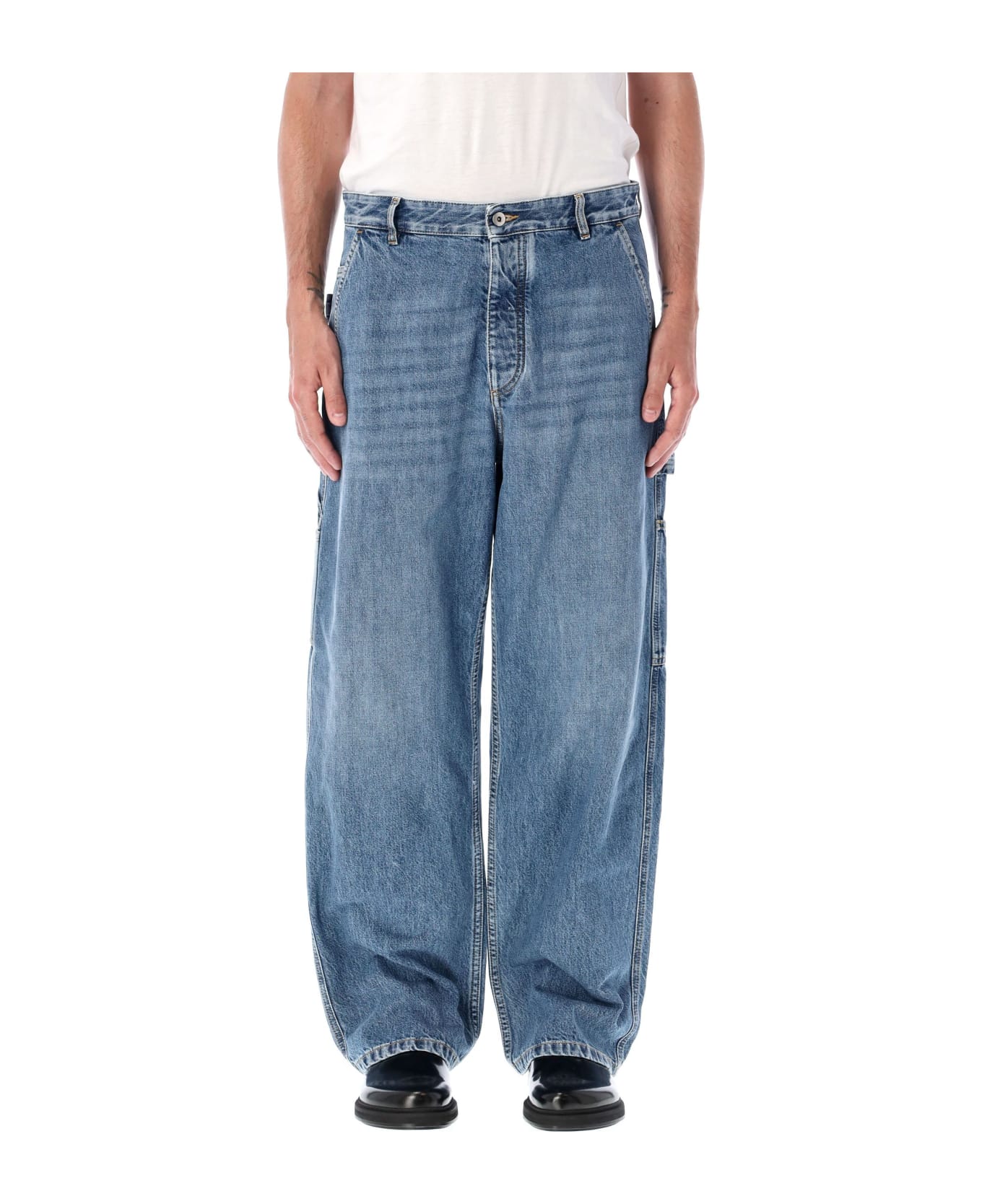 Bottega Veneta Cargo Denim - MID BLUE