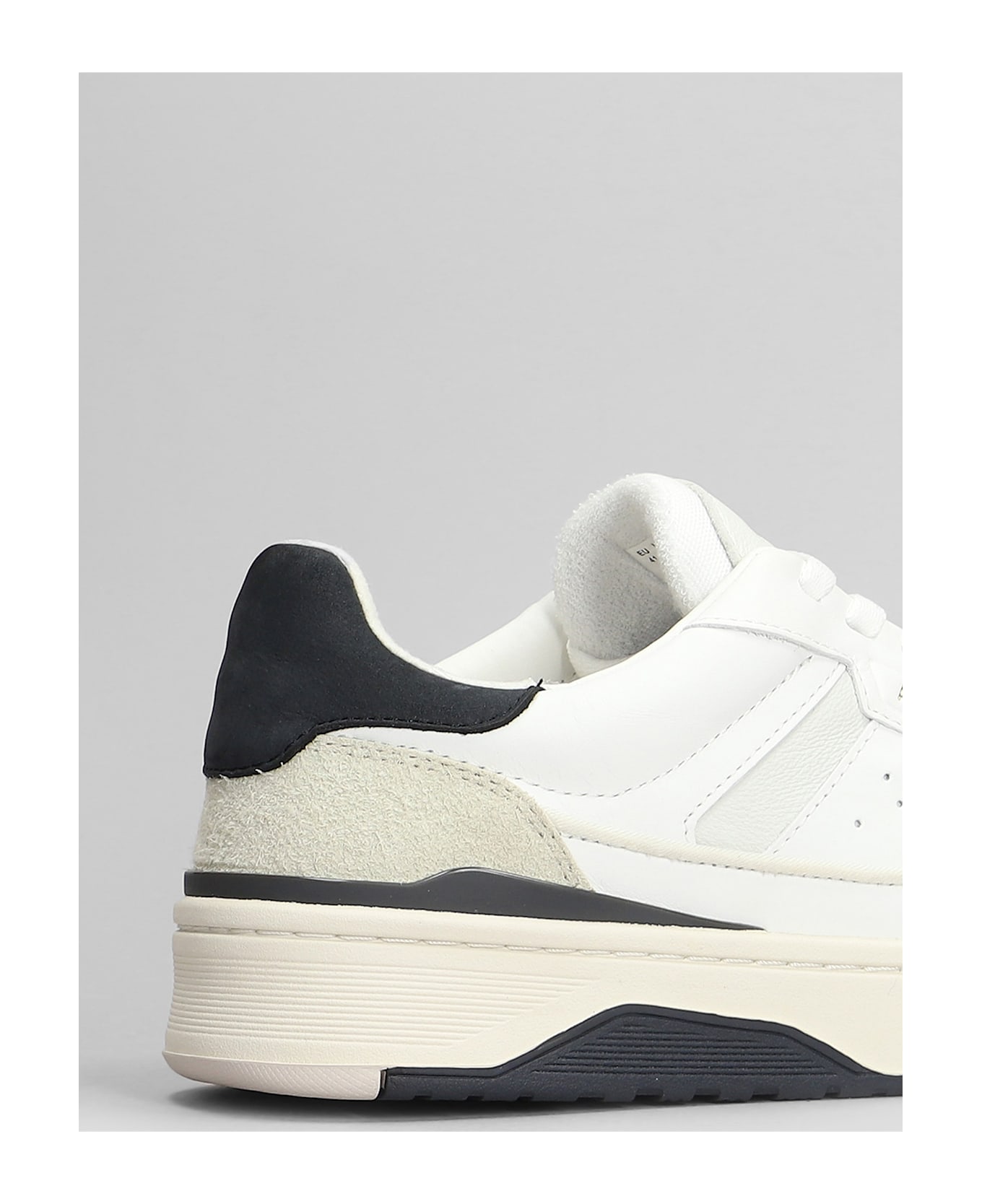 Axel Arigato Clay Sneaker Sneakers In White Suede And Leather - white