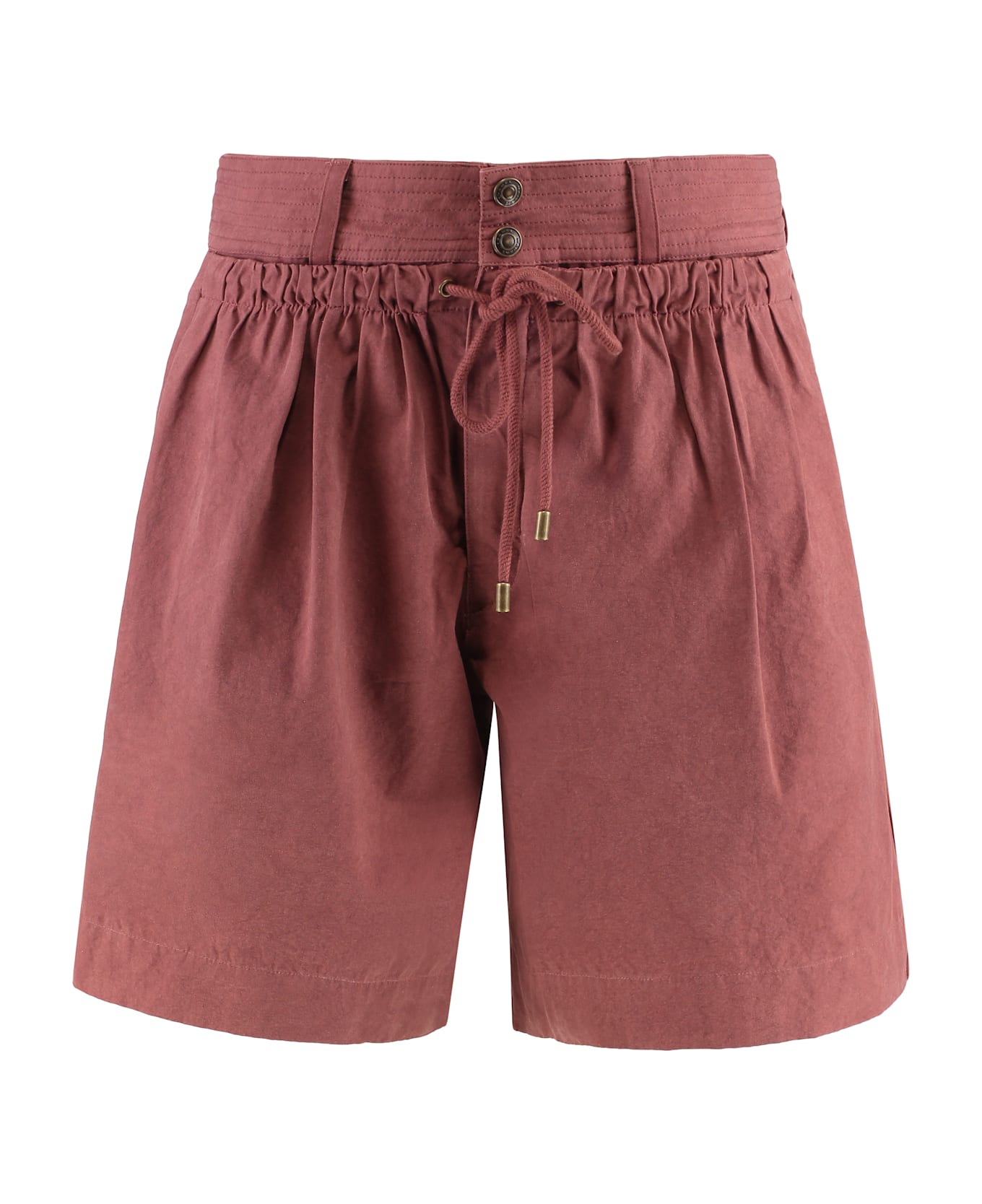 Isabel Marant Ingrid Cotton Shorts - red