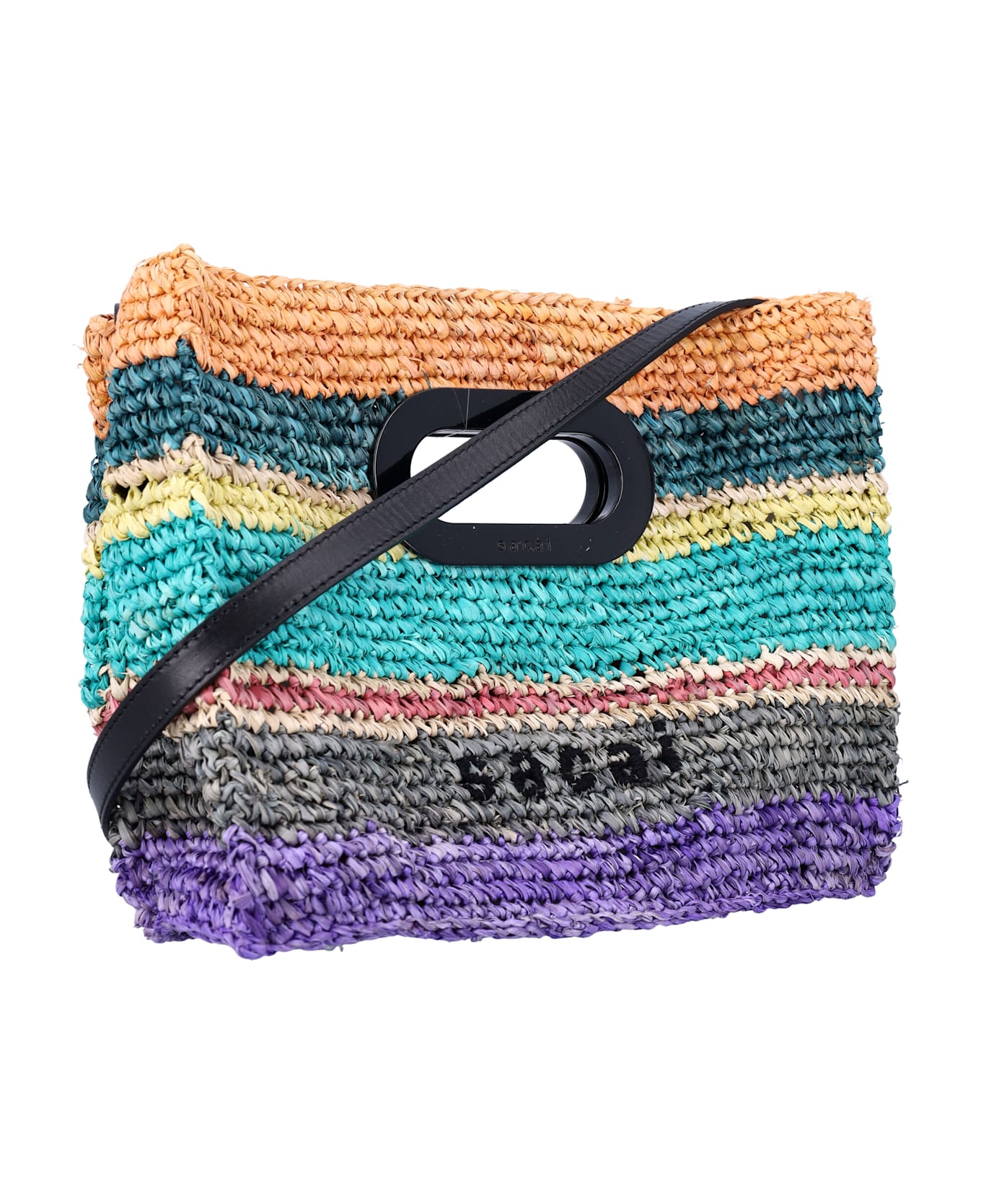 Sacai Raffia Mini Bag - MULTICOLOR