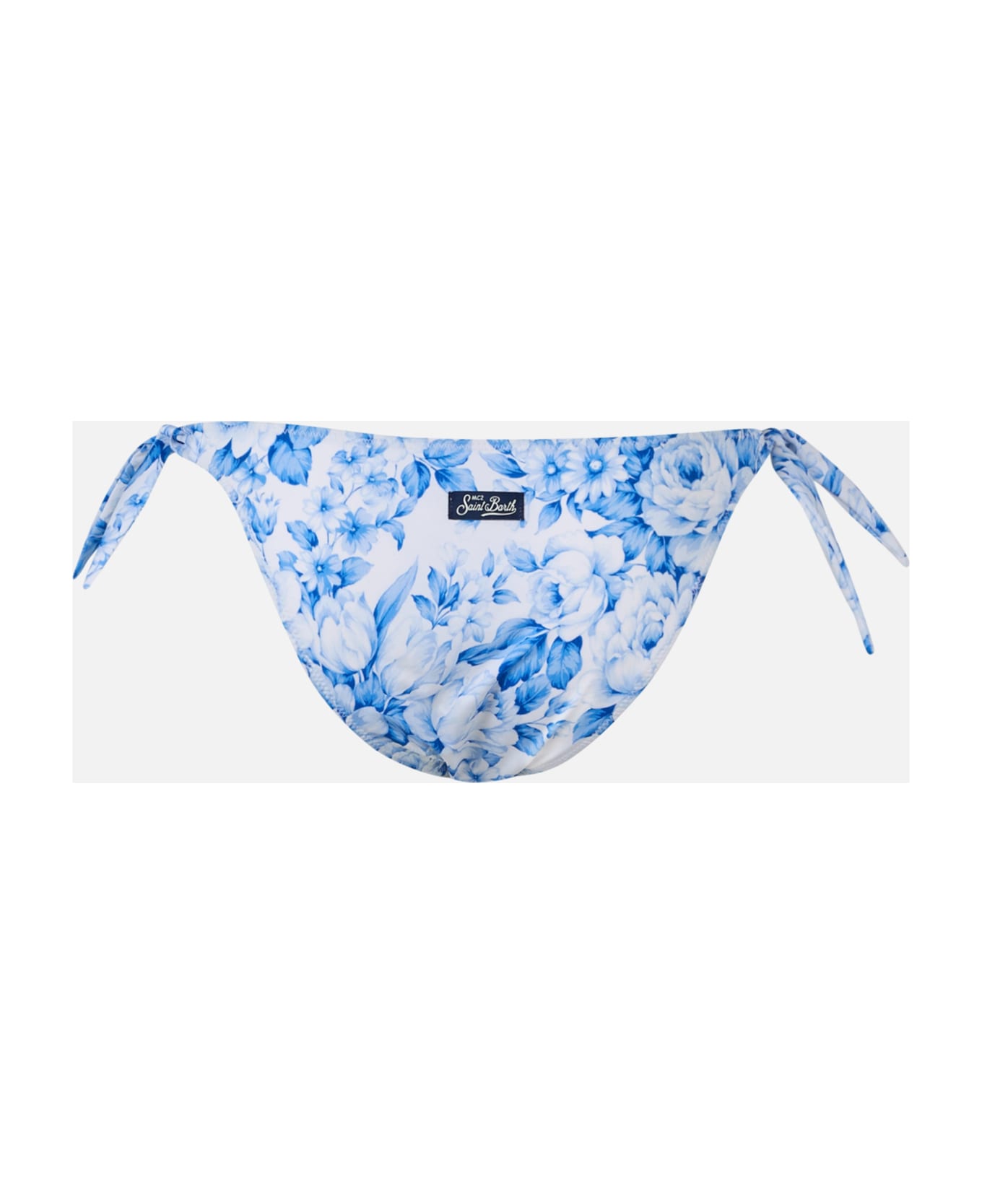 MC2 Saint Barth Woman Toile De Jouy Classic Swim Briefs Yali - WHITE