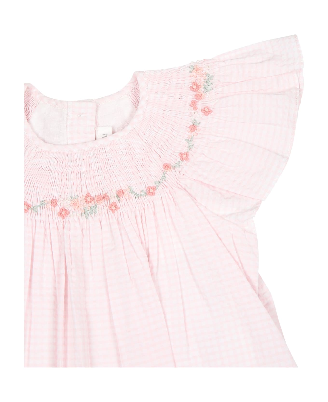 Tartine et Chocolat Pink Casual Dress For Baby Girl - Pink