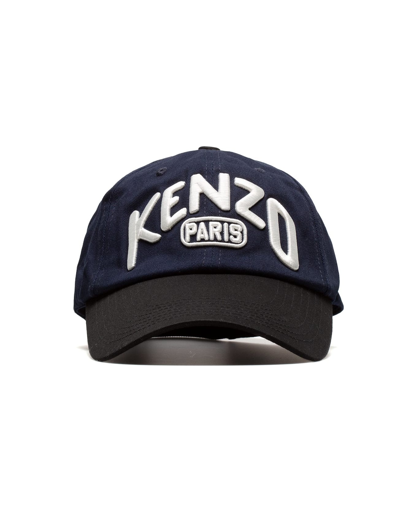 Kenzo Long Peak Baseball Cap (black) - Blue
