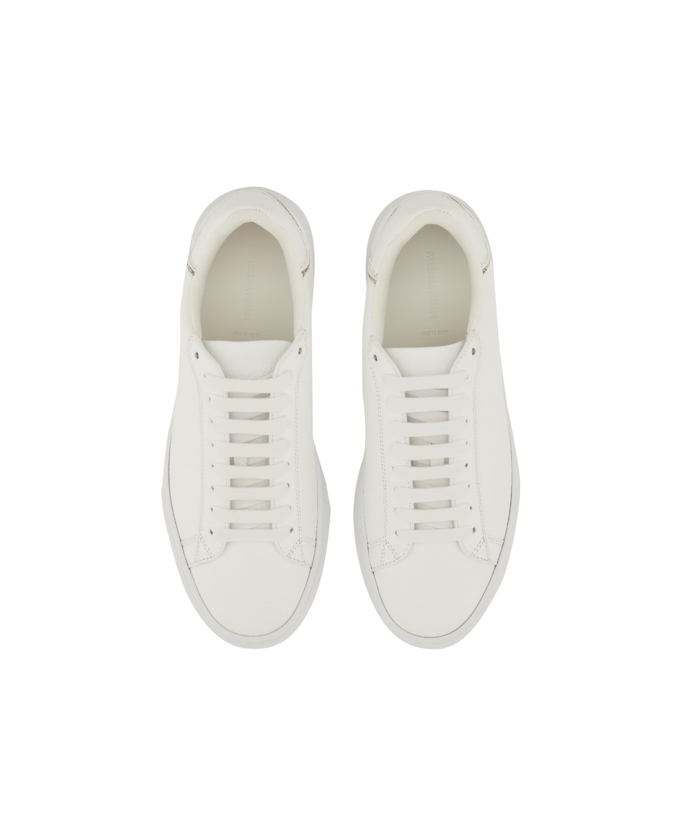 Fabiana Filippi Leather Sneaker - WHITE