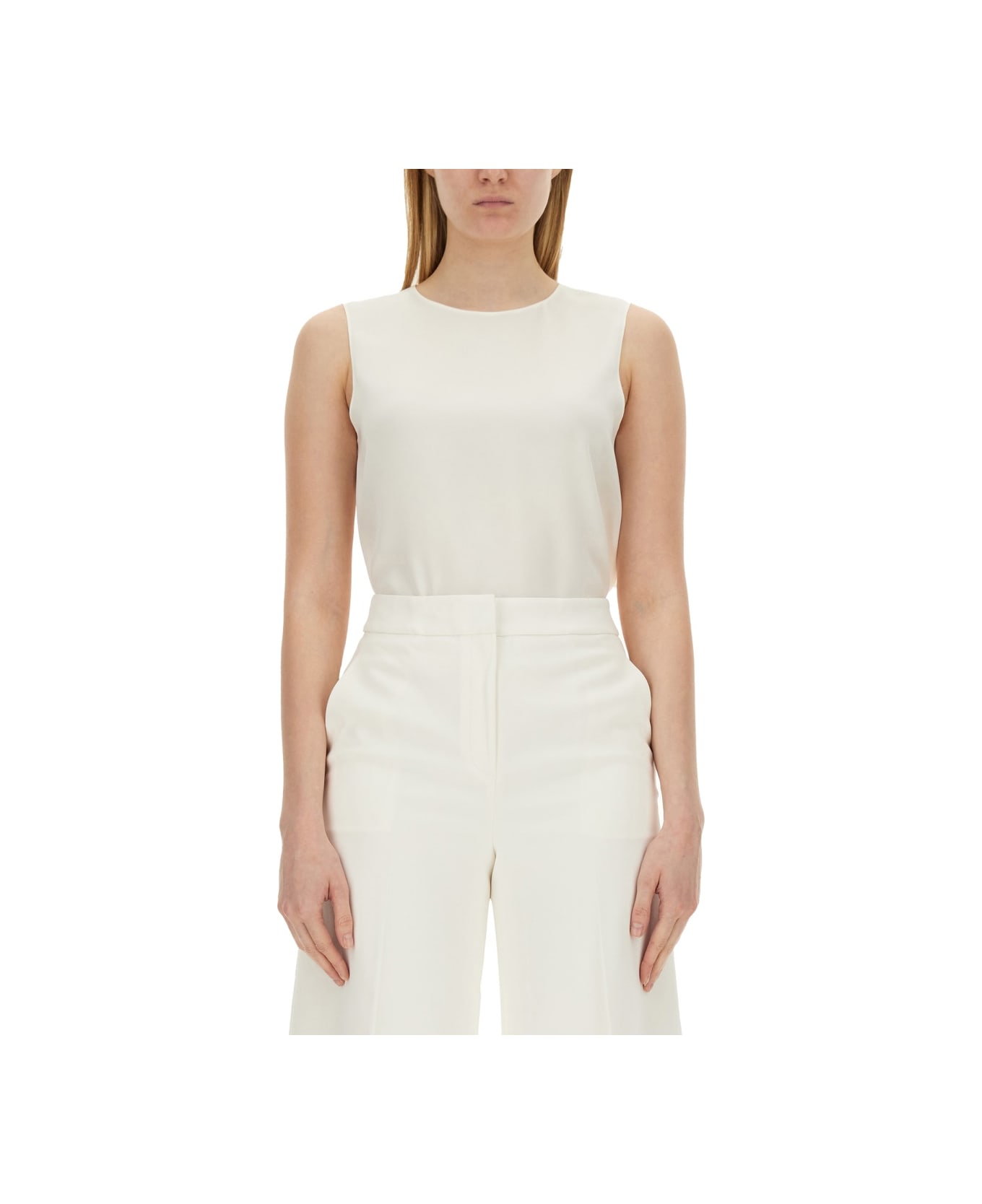 Theory Georgette Top - White