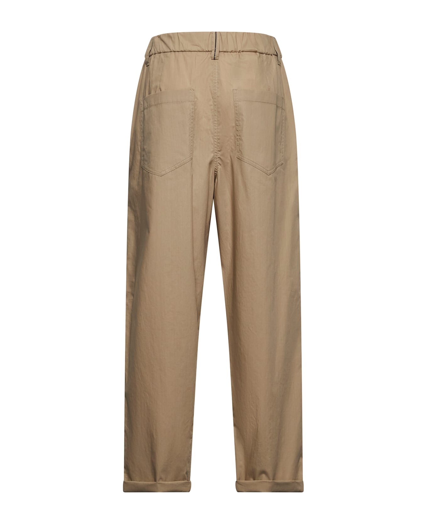 Brunello Cucinelli Monile Pants - CREAM COFFE