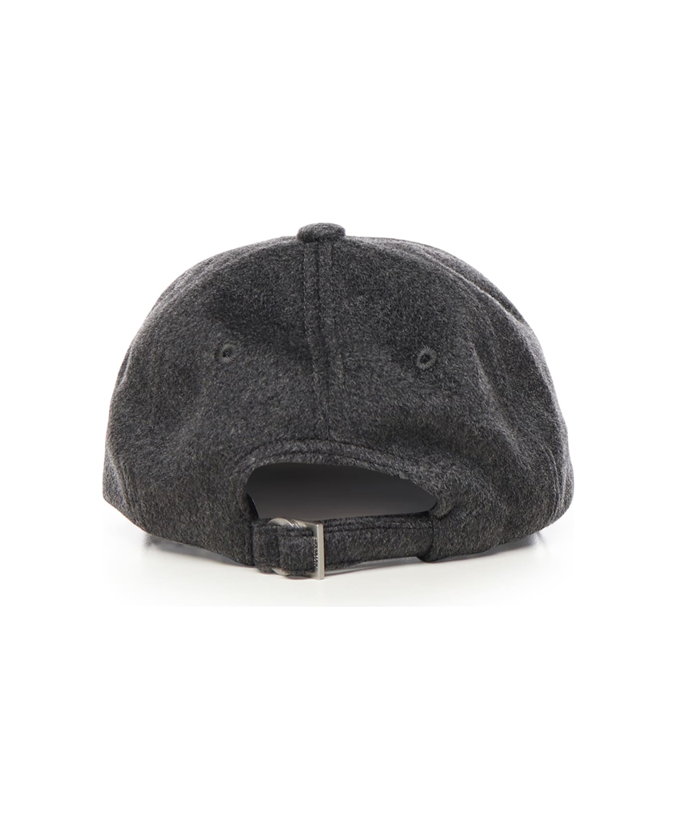Jacquemus Cashmere Baseball Cap - Grey