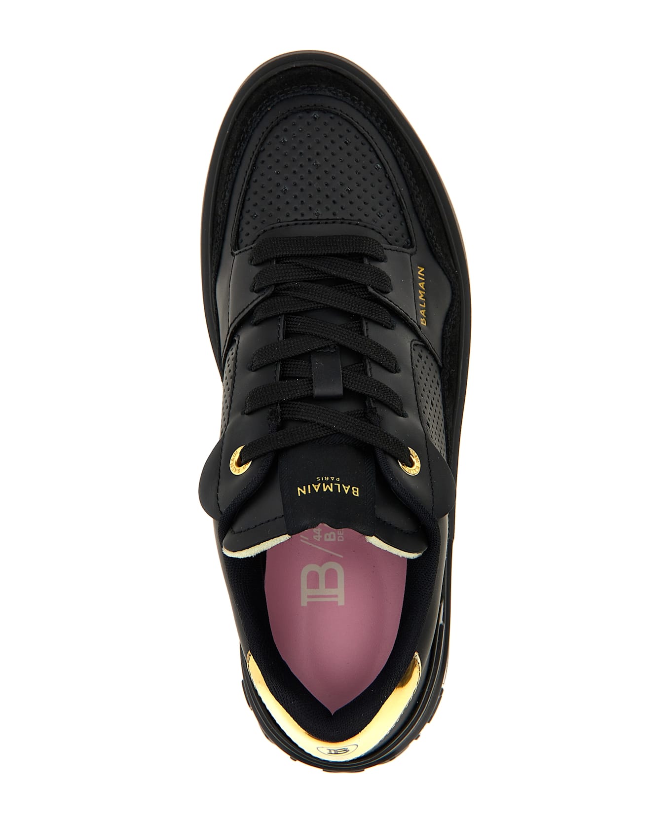 Balmain 'b-court Flip' Sneakers - Black  