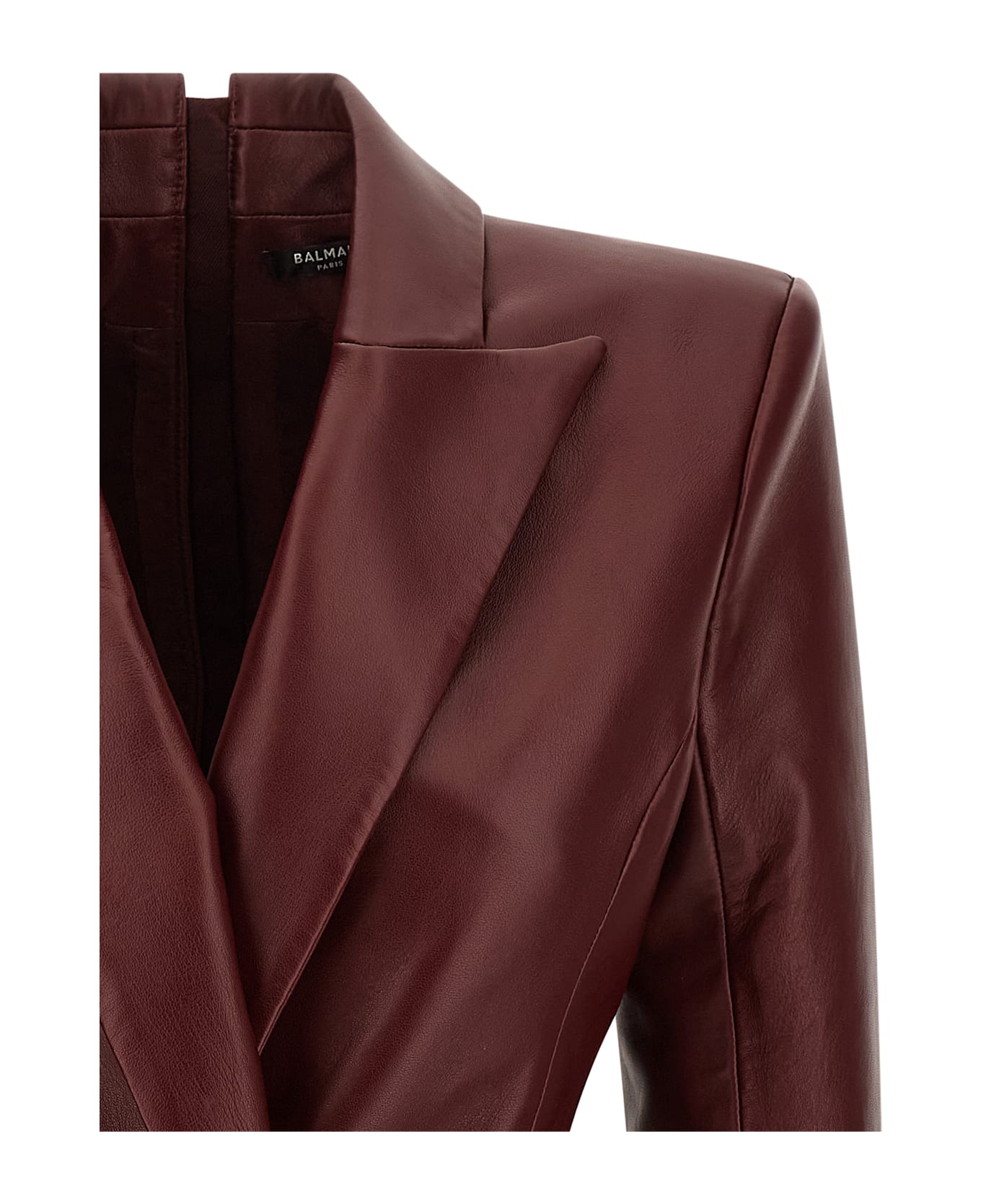 Balmain Blazer Dress - Bordeaux