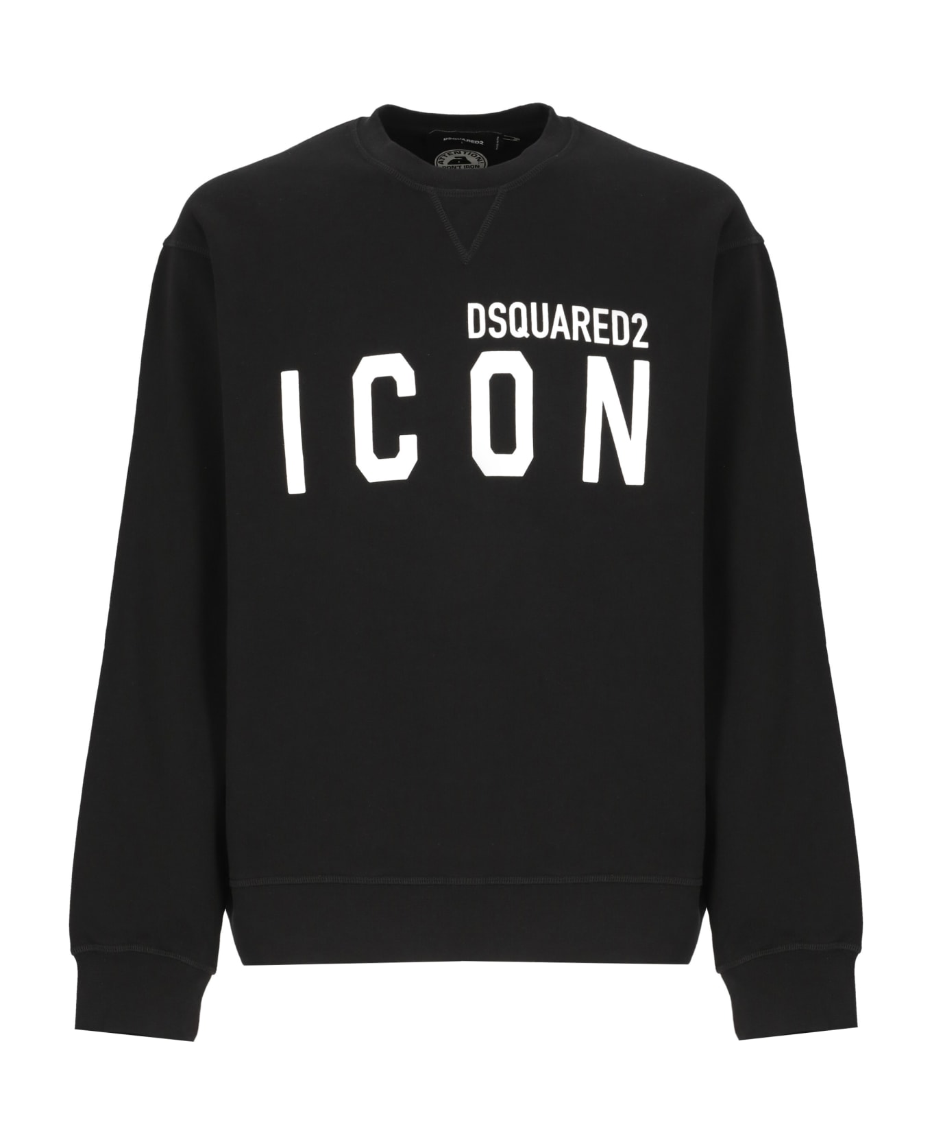 Dsquared2 Sweater With Logo - Black