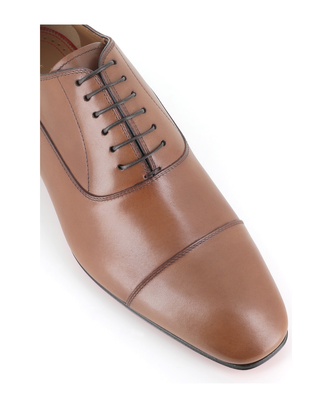 Christian Louboutin Oxford Greggo Flat - Tabacco