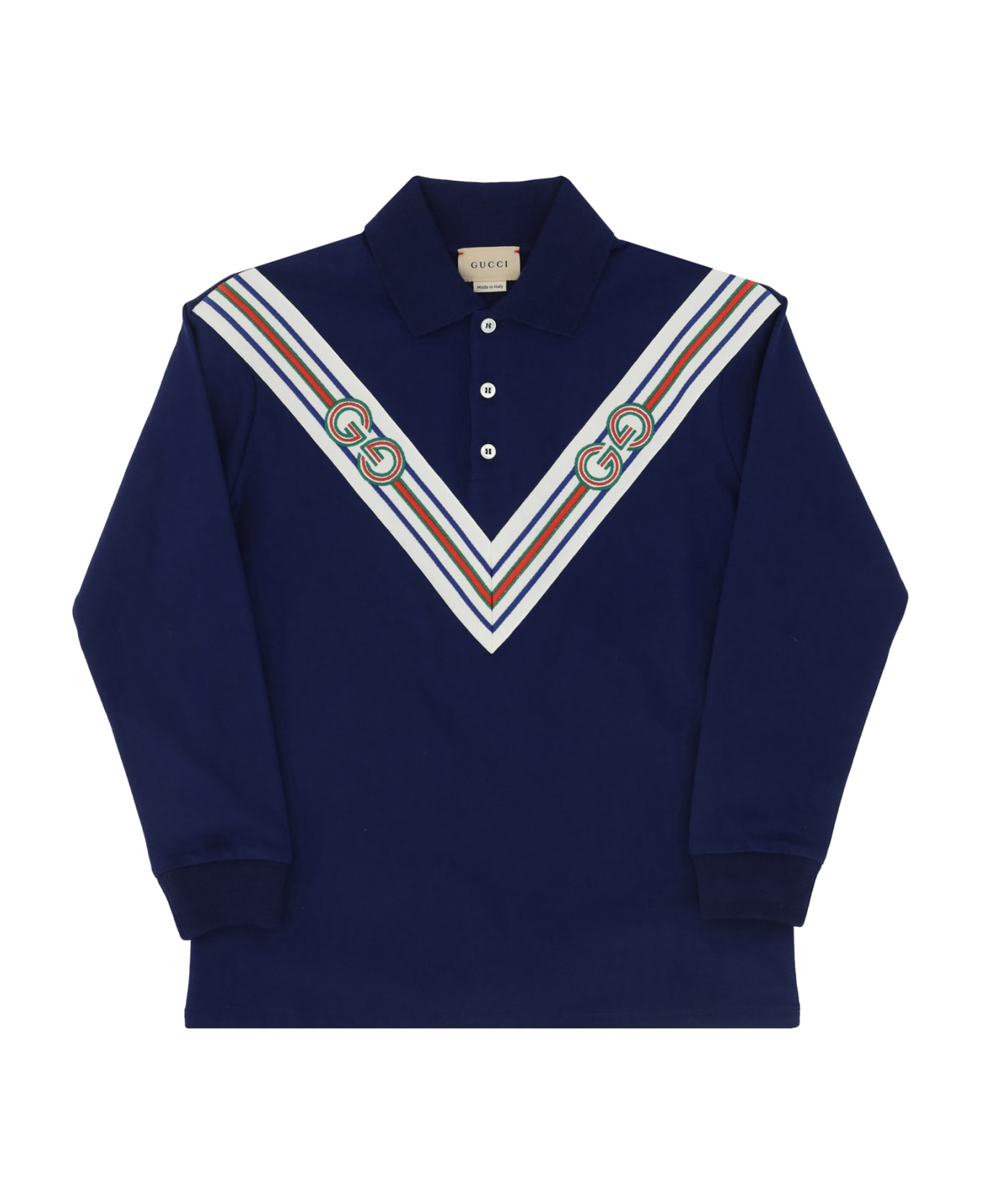 Gucci Polo Shirt For Boy - Night Sky