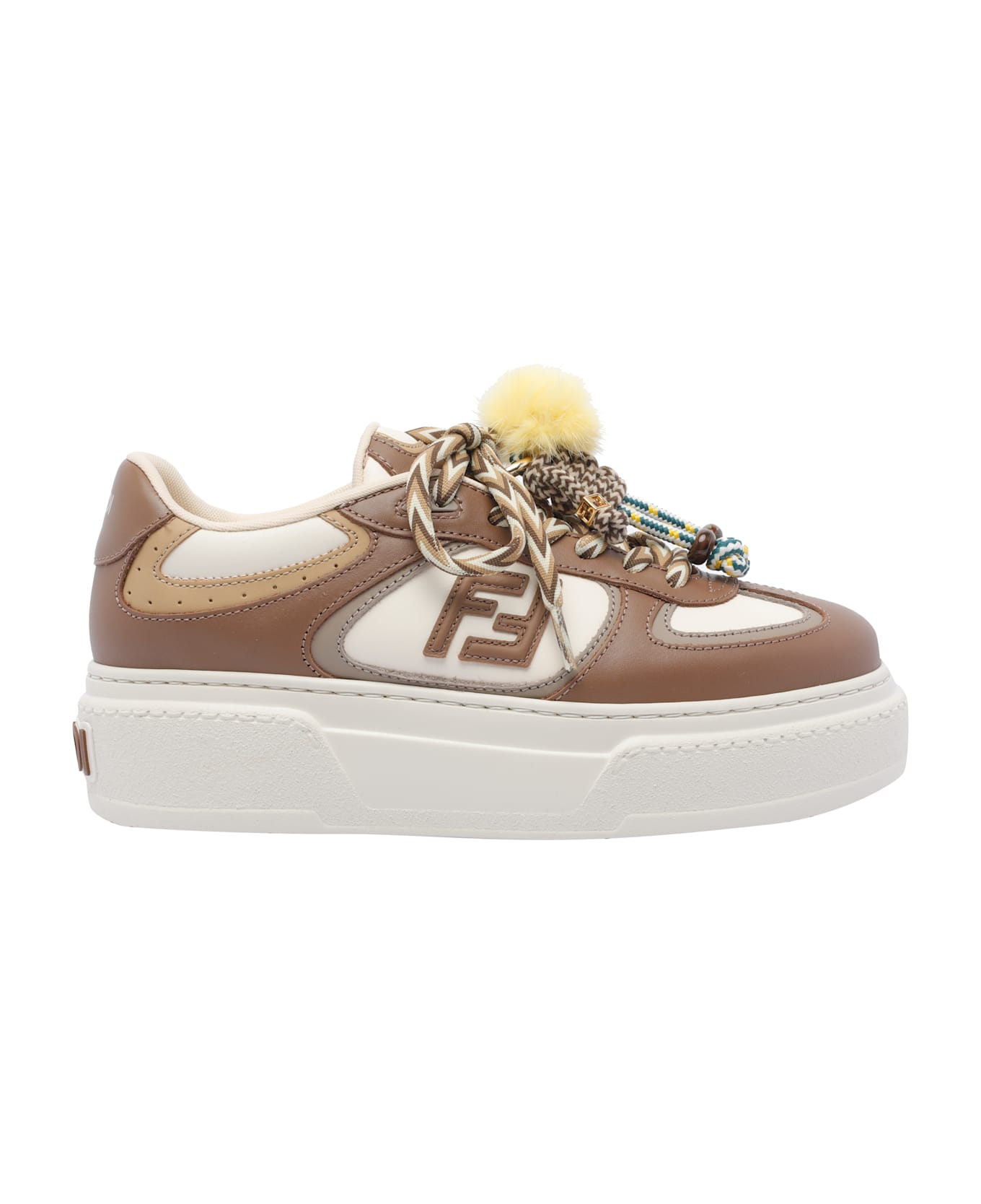 Fendi Match Sneakers - Brown スニーカー