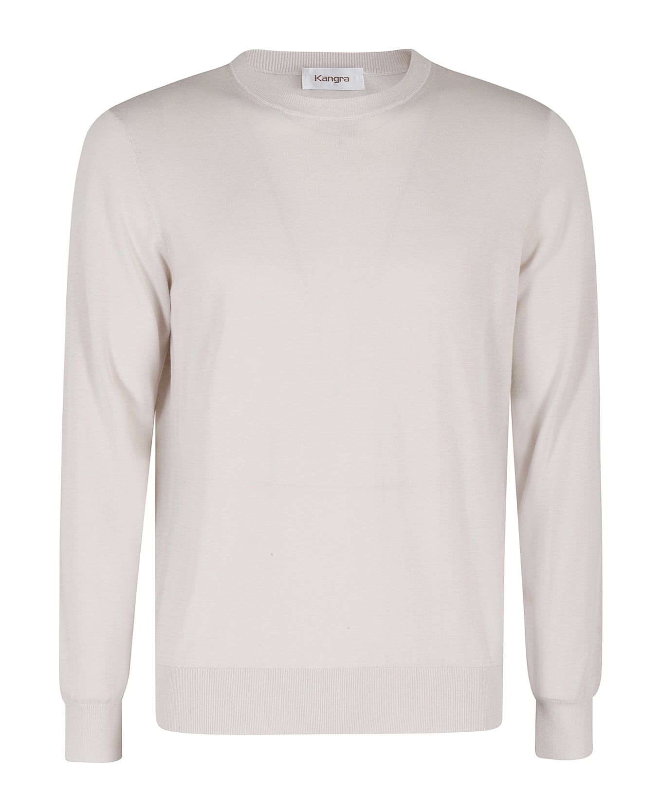 Kangra Maglia Girocollo Cotone 1filo - Travertino