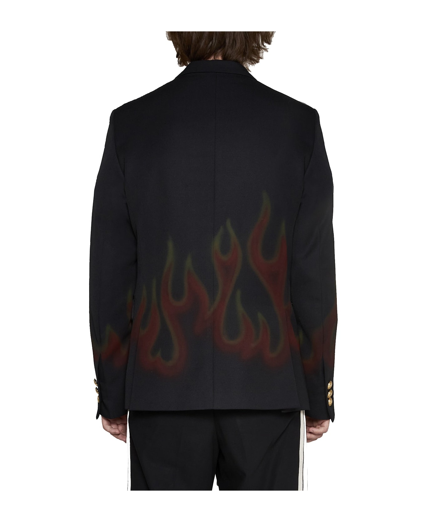 Palm Angels Fire Blazer - Black