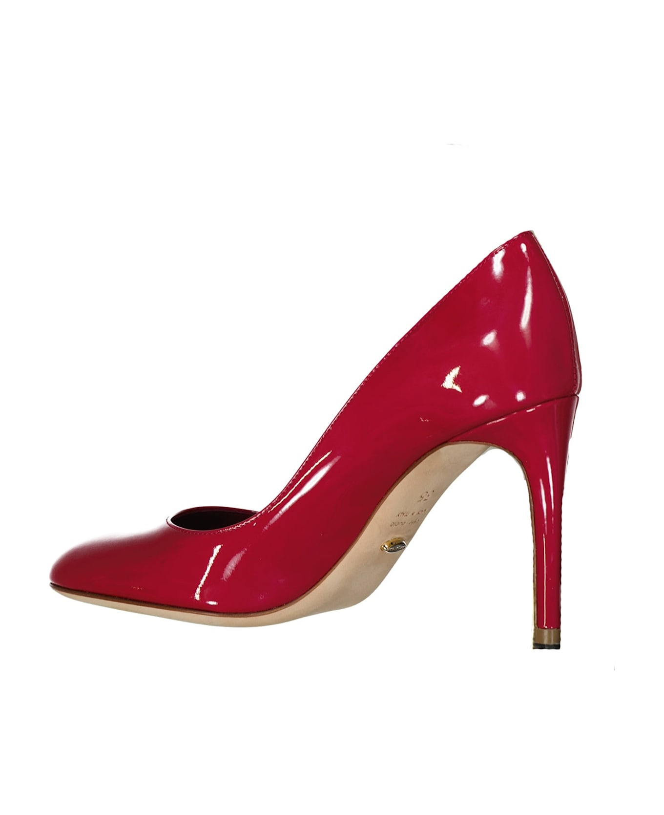 Sergio Rossi Leather Pumps - Red