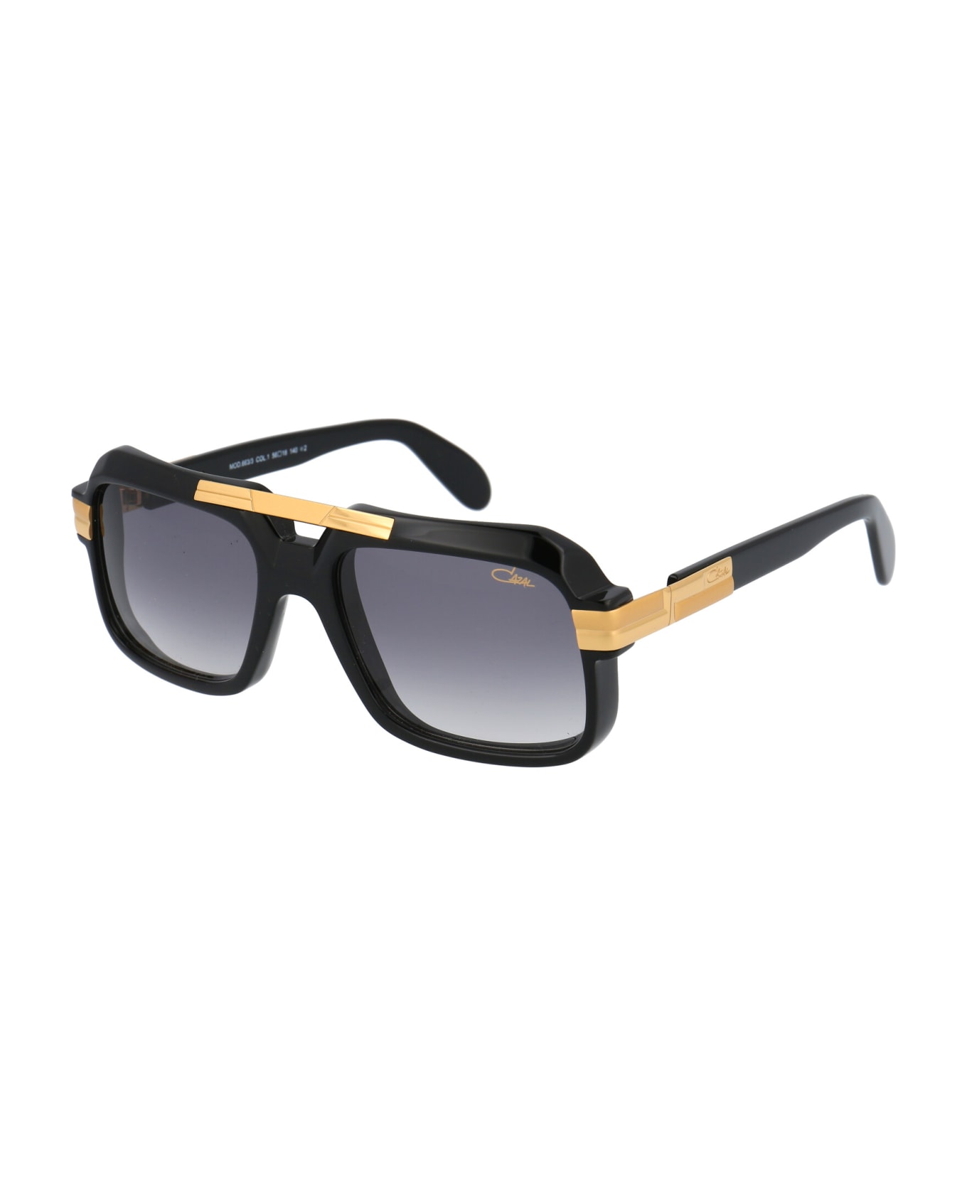 Cazal Mod. 663/3 Sunglasses - 011 BLACK MATTE